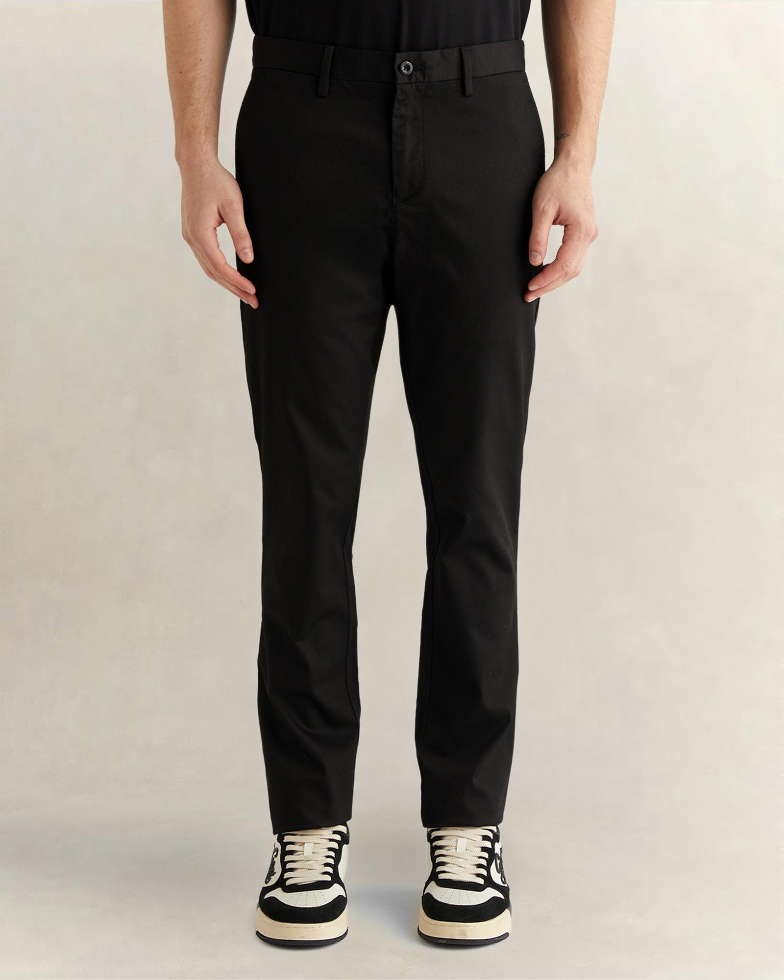 GANT Erkek Siyah Slim Fit Pantolon