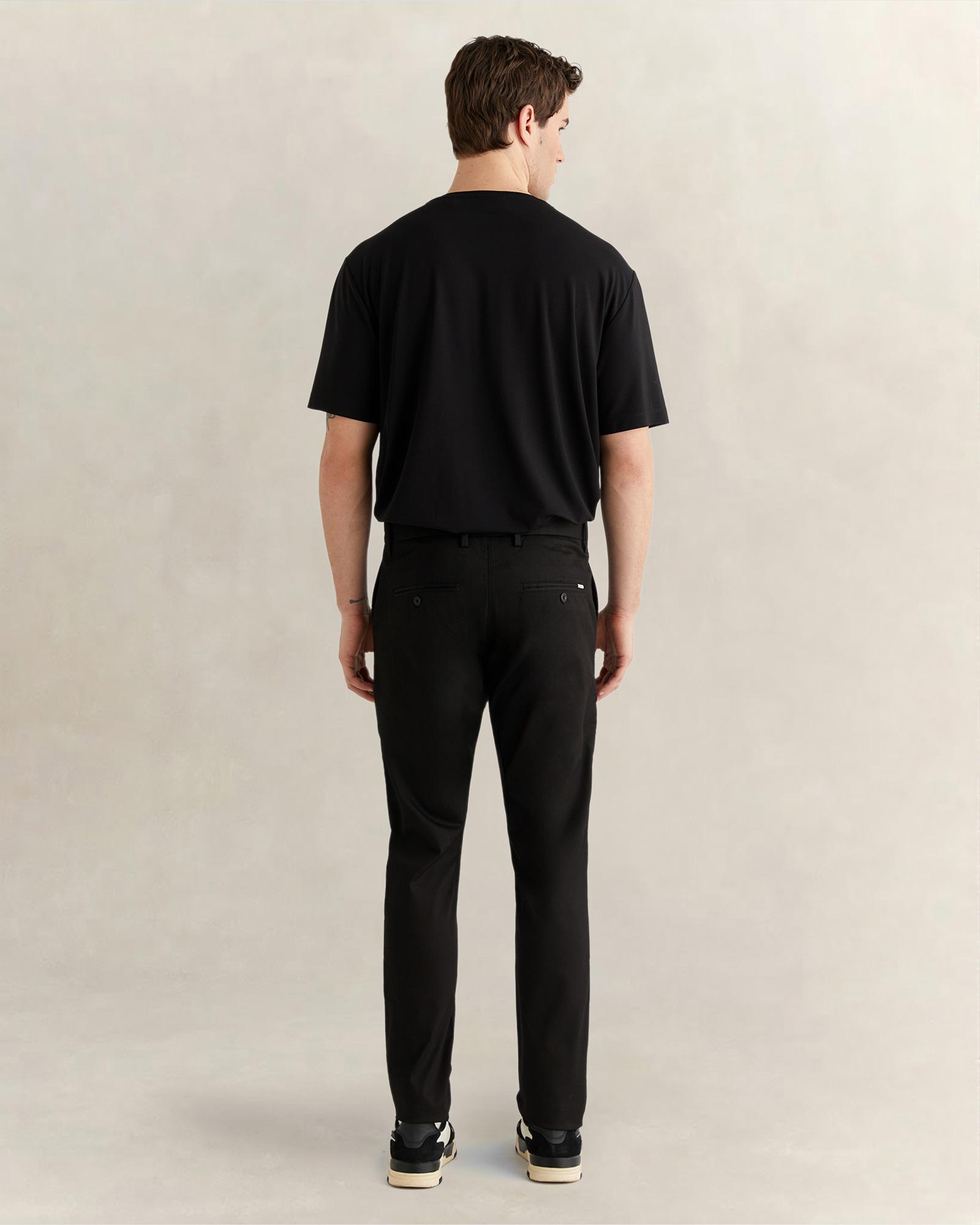 GANT Erkek Siyah Slim Fit Pantolon
