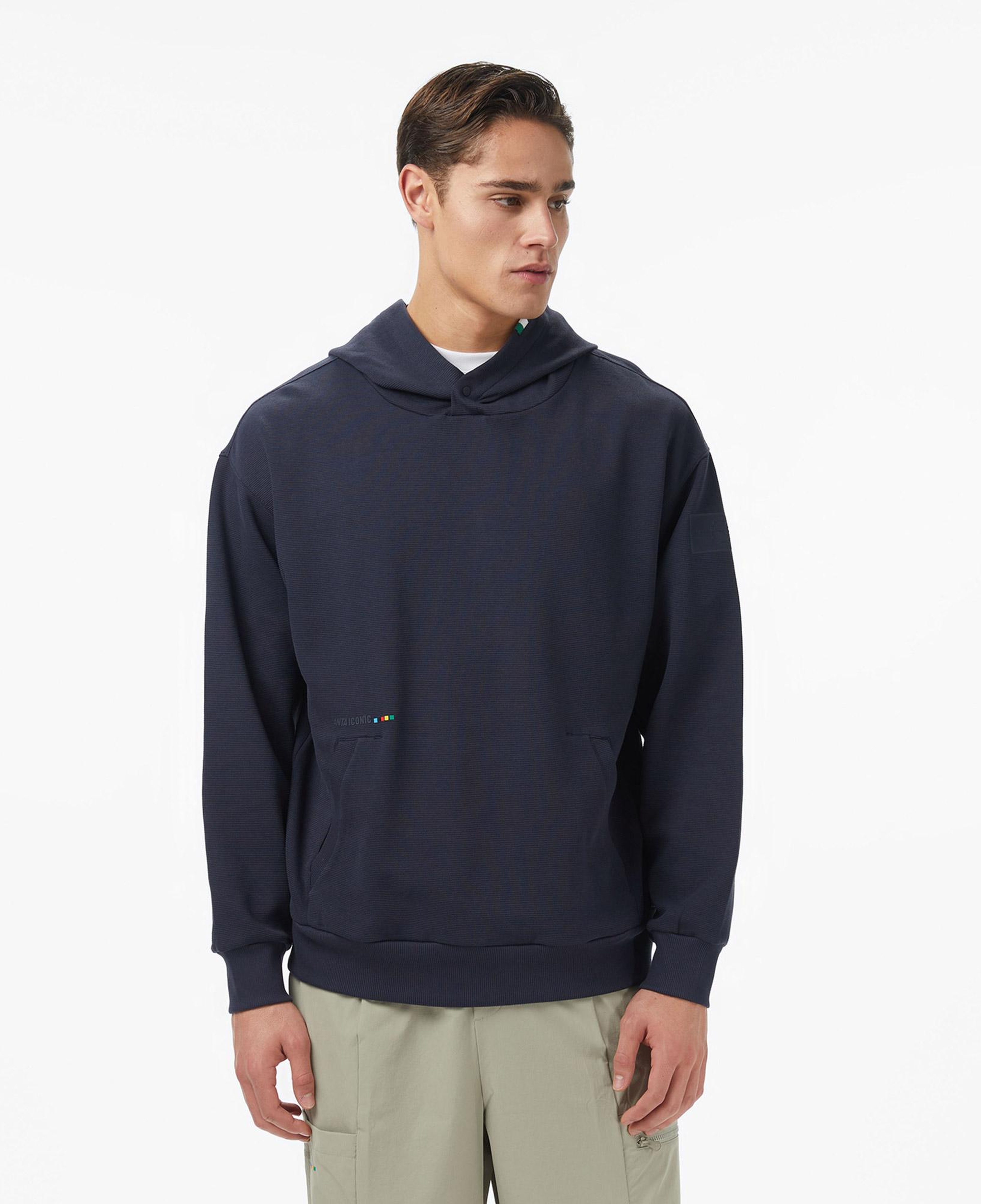 Anta Iconic Erkek Mavi Sweatshirt