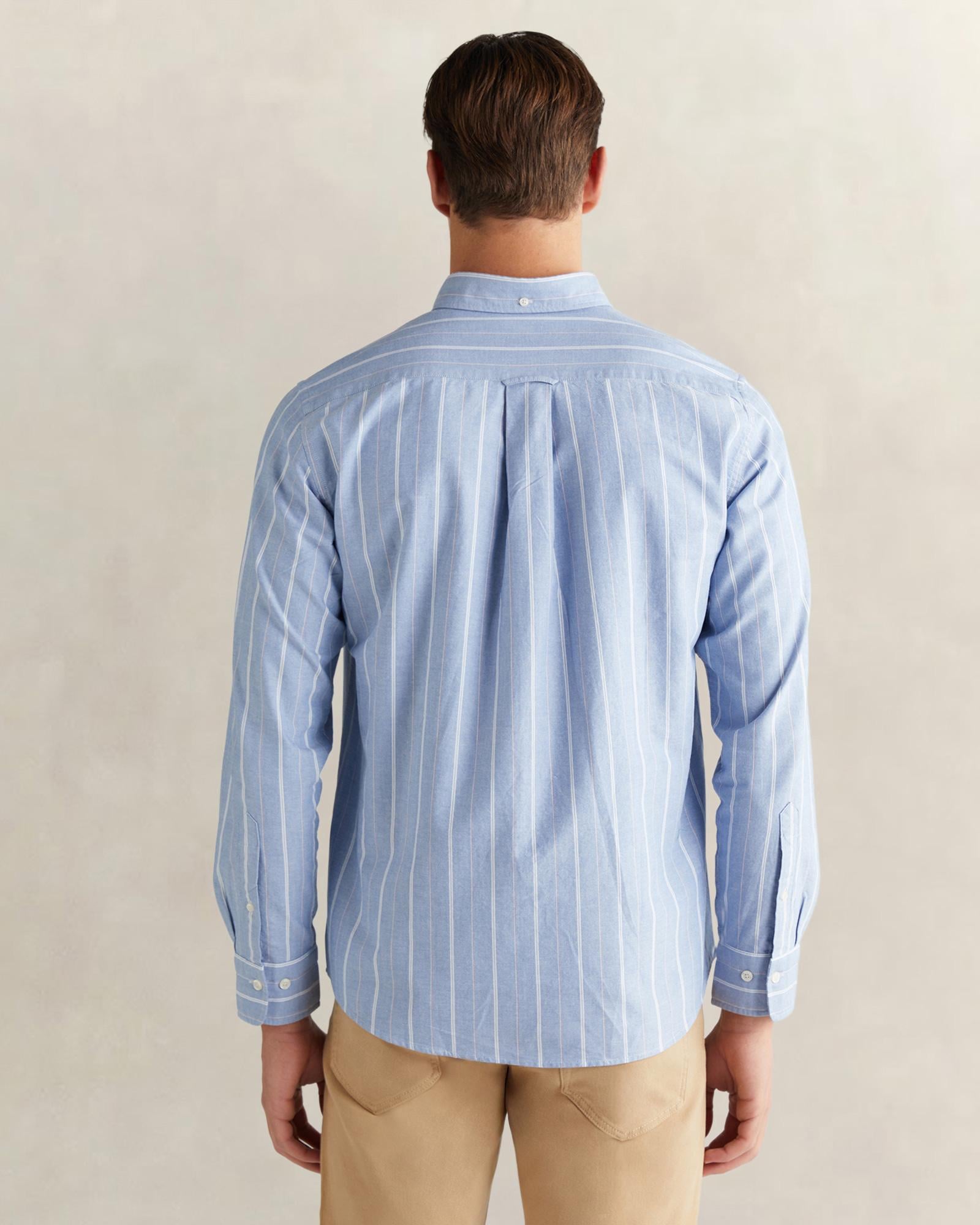GANT Erkek Mavi Regular Fit Düğmeli Gömlek