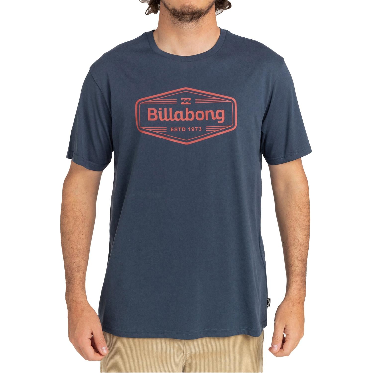 Billabong Trademark Erkek Mavi Tişört