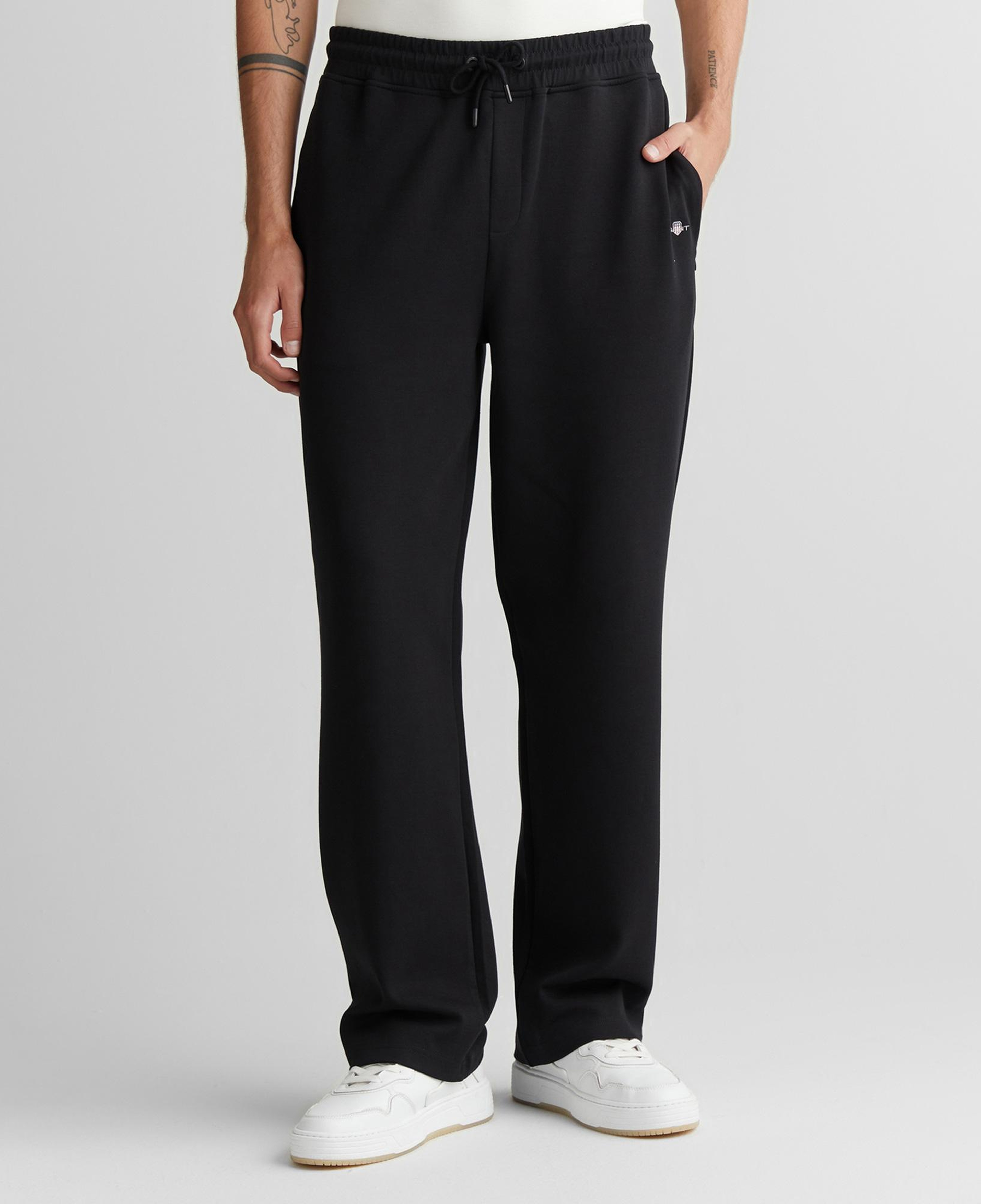 GANT Erkek Siyah Relaxed Fit Eşofman Altı