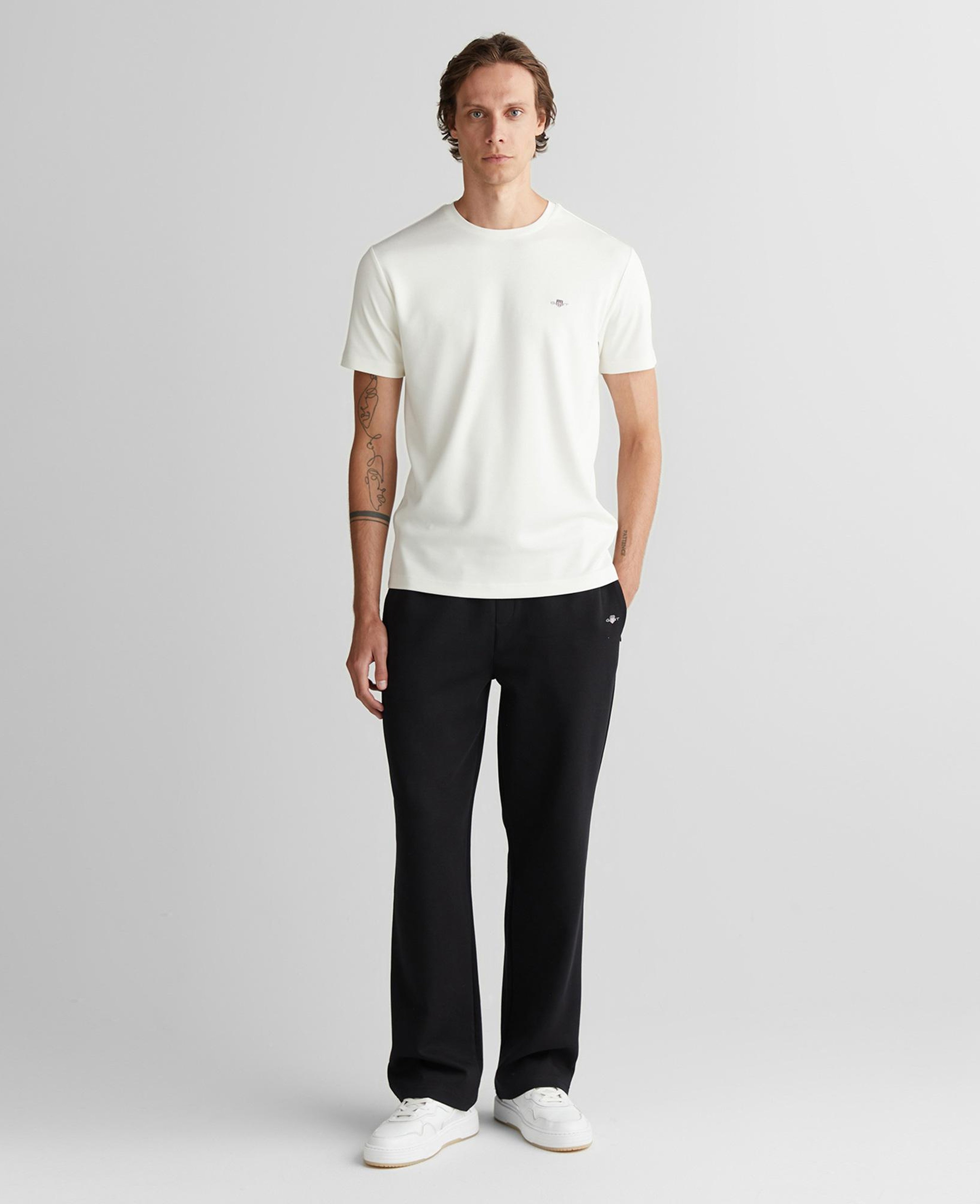 GANT Erkek Siyah Relaxed Fit Eşofman Altı
