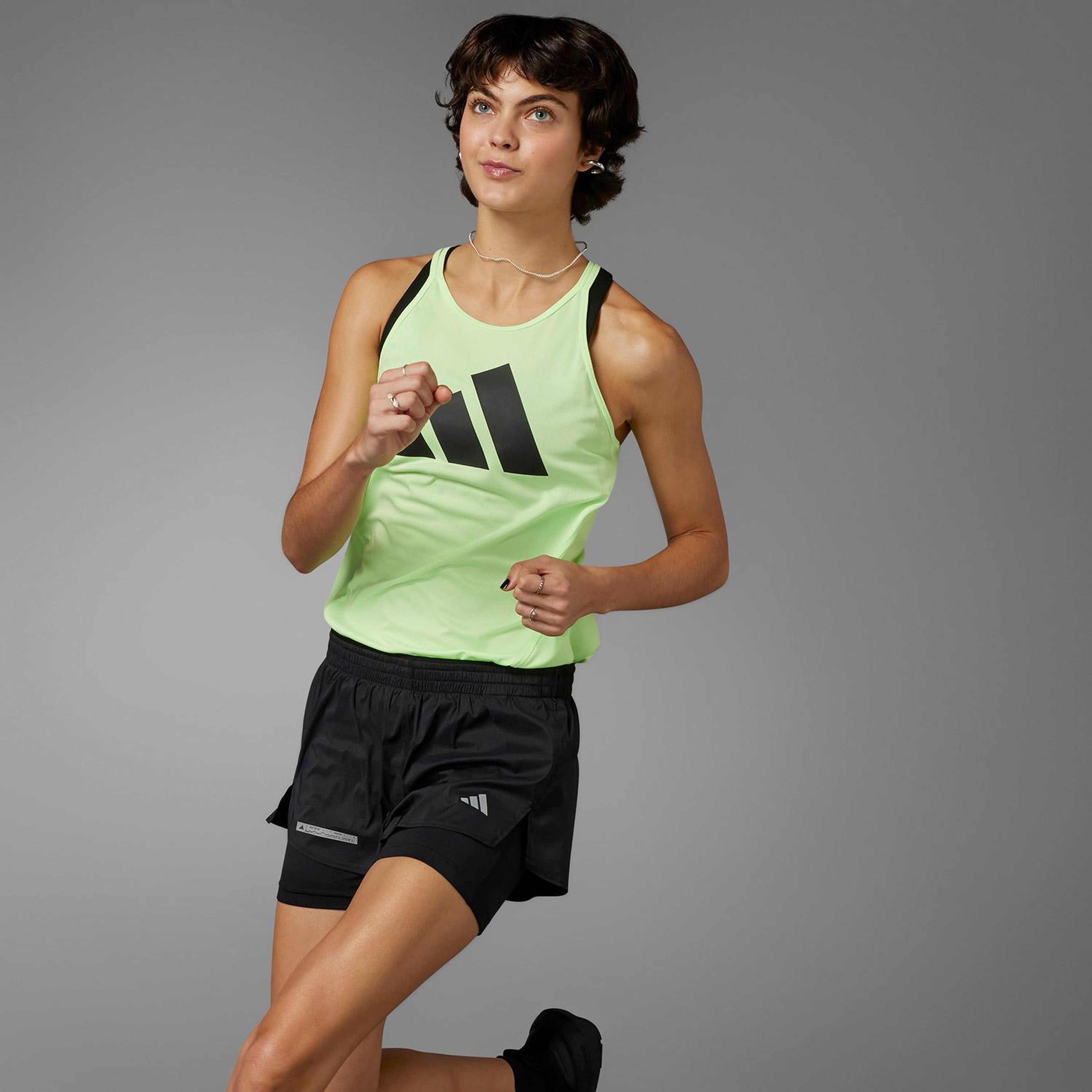 adidas Ultimate Two-in-One Kadın Siyah Şort
