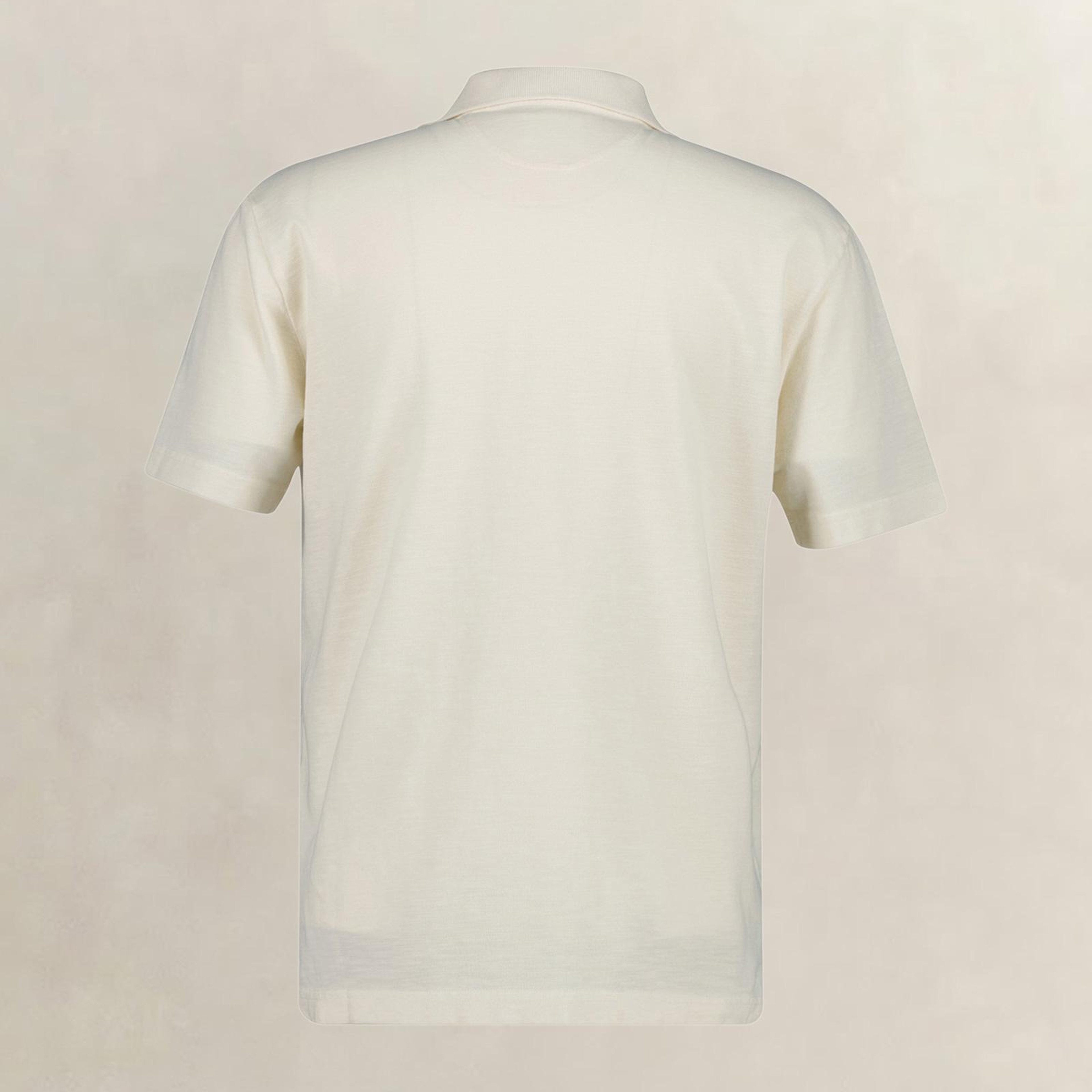 GANT Erkek Krem Regular Fit Polo Yaka T-Shirt