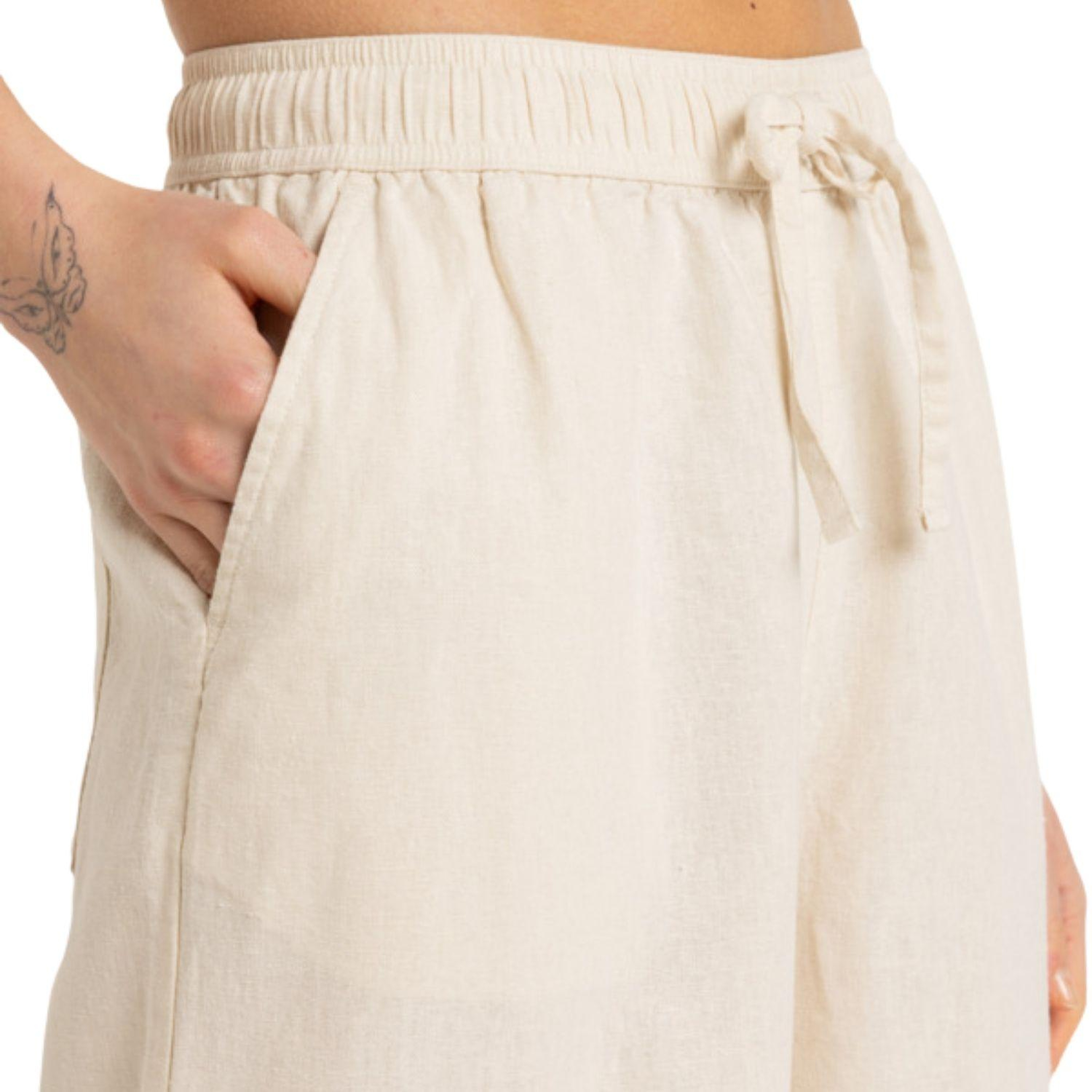 Roxy Lekeitio Break Mid Pant Kadın Bej Pantolon