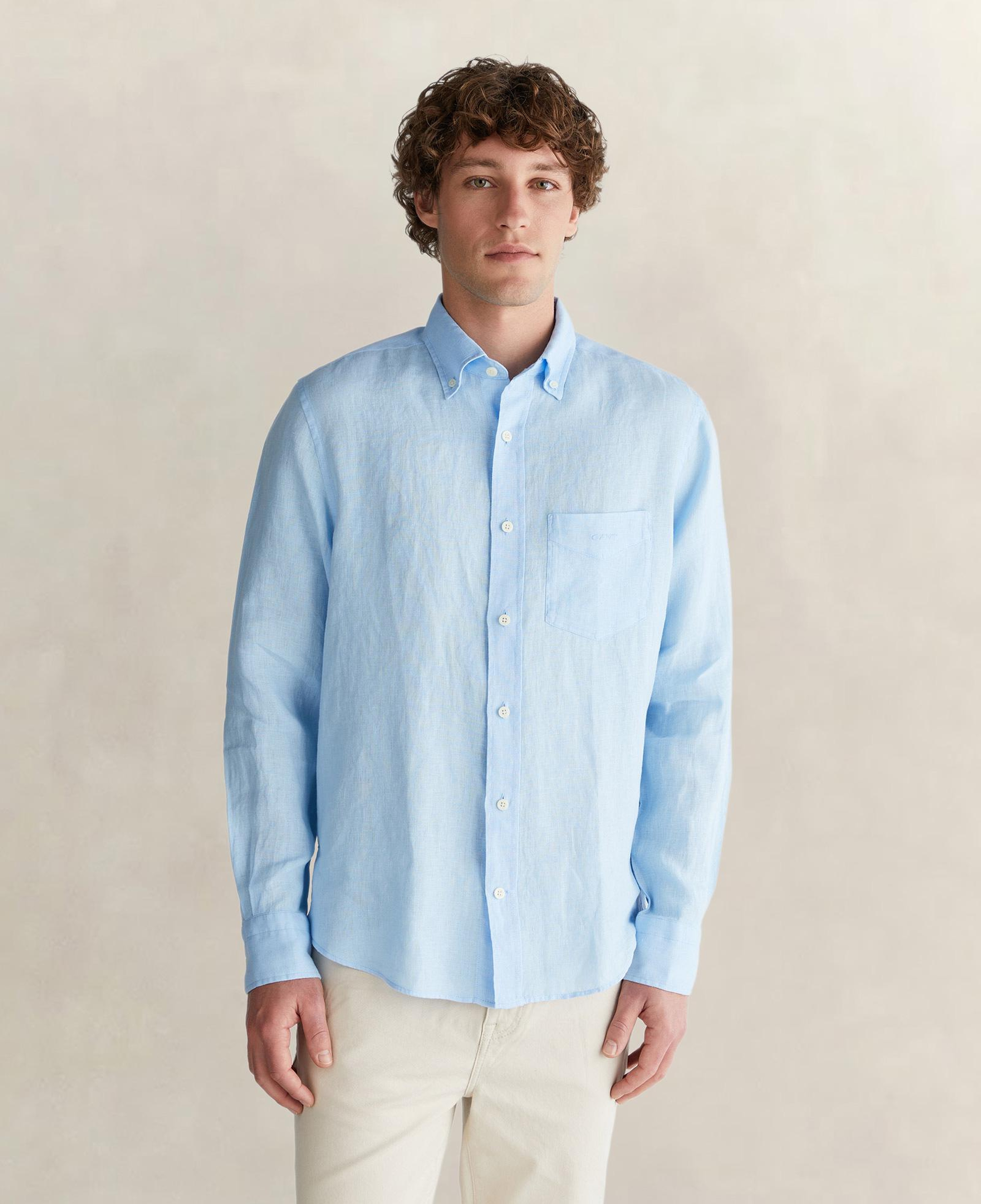 GANT Erkek Mavi Regular Fit Gömlek