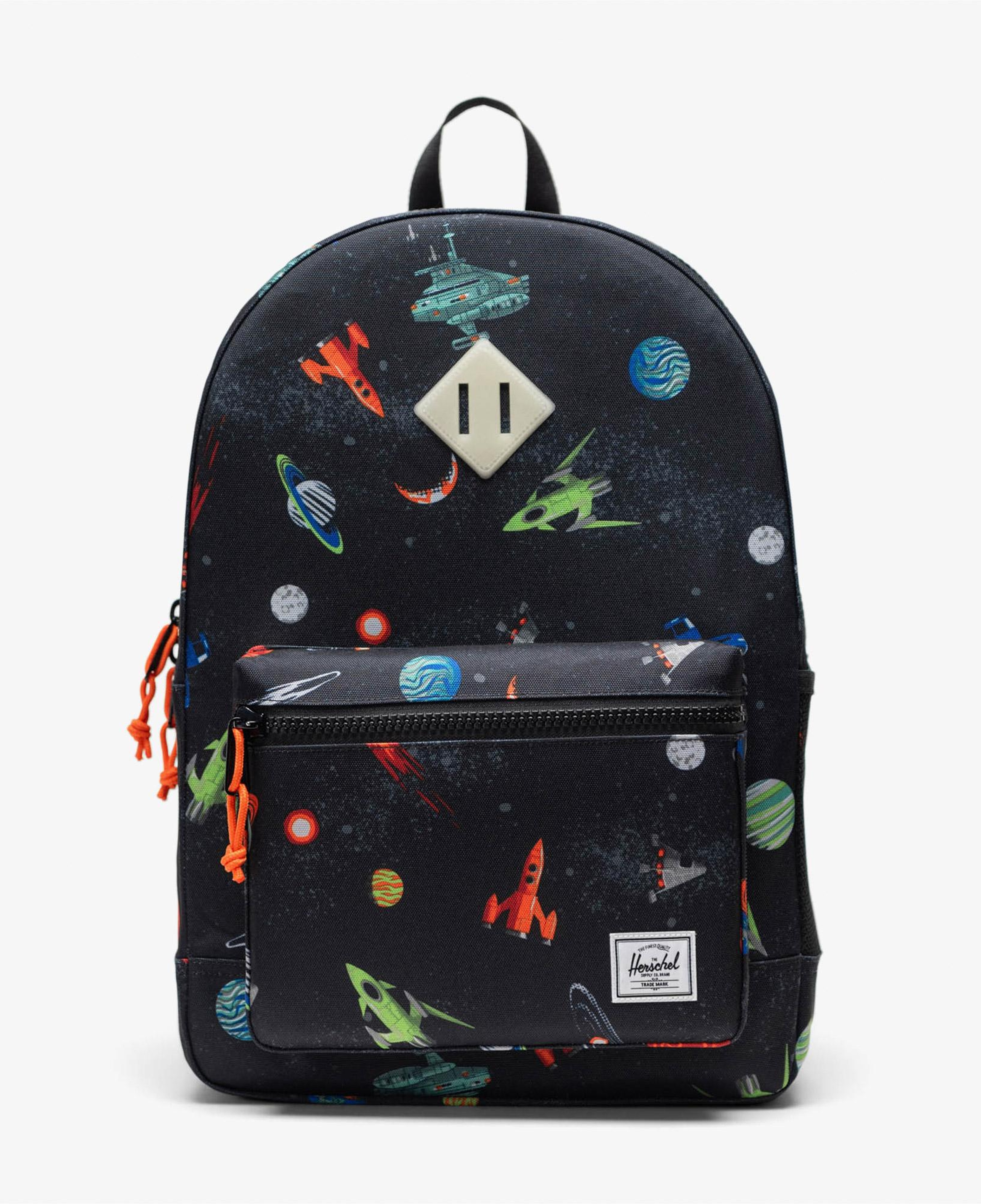 Herschel Heritage Space Adventure Çocuk Siyah Sırt Çantası