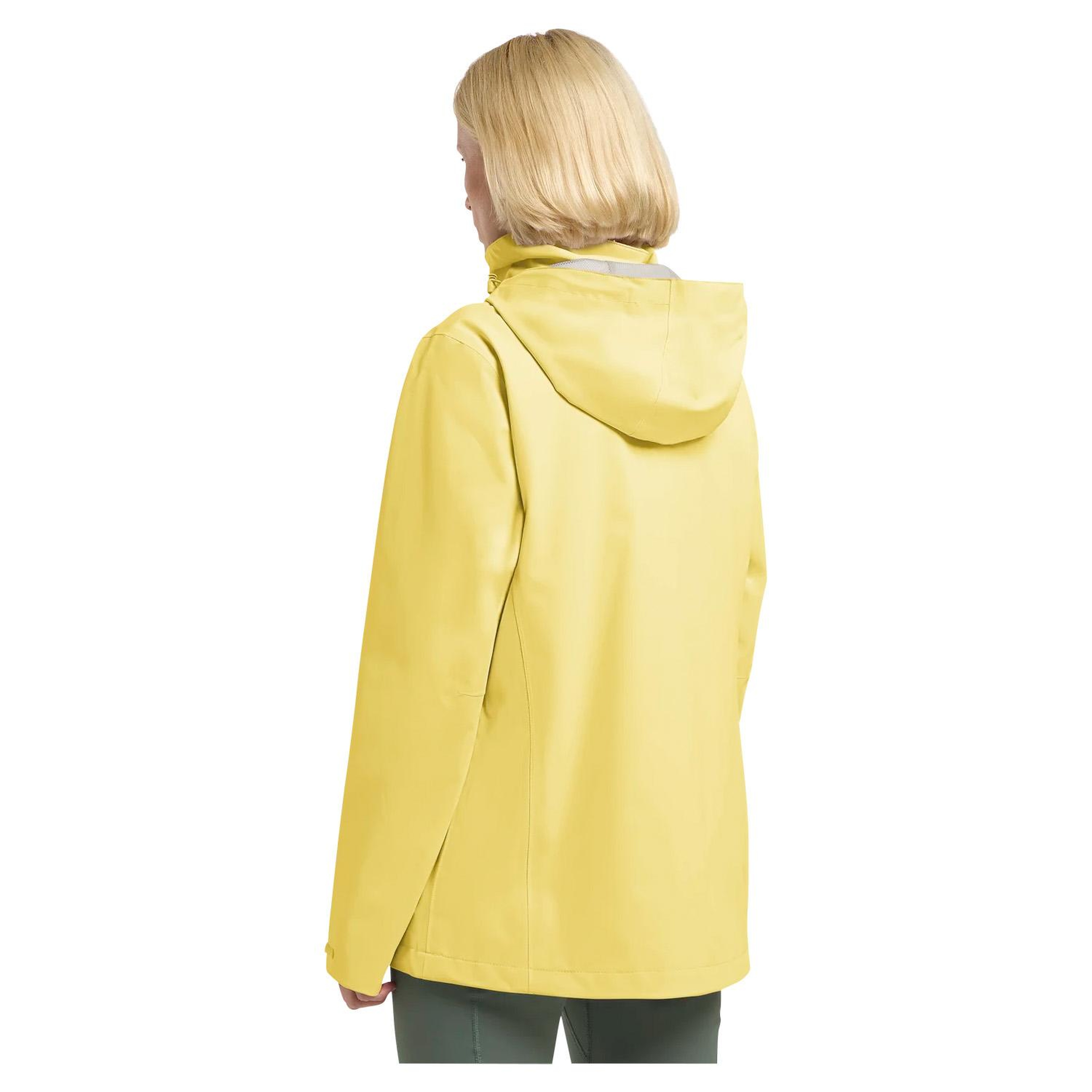 Jack Wolfskin Trailtime 2L Kadın Sarı Outdoor Ceketi