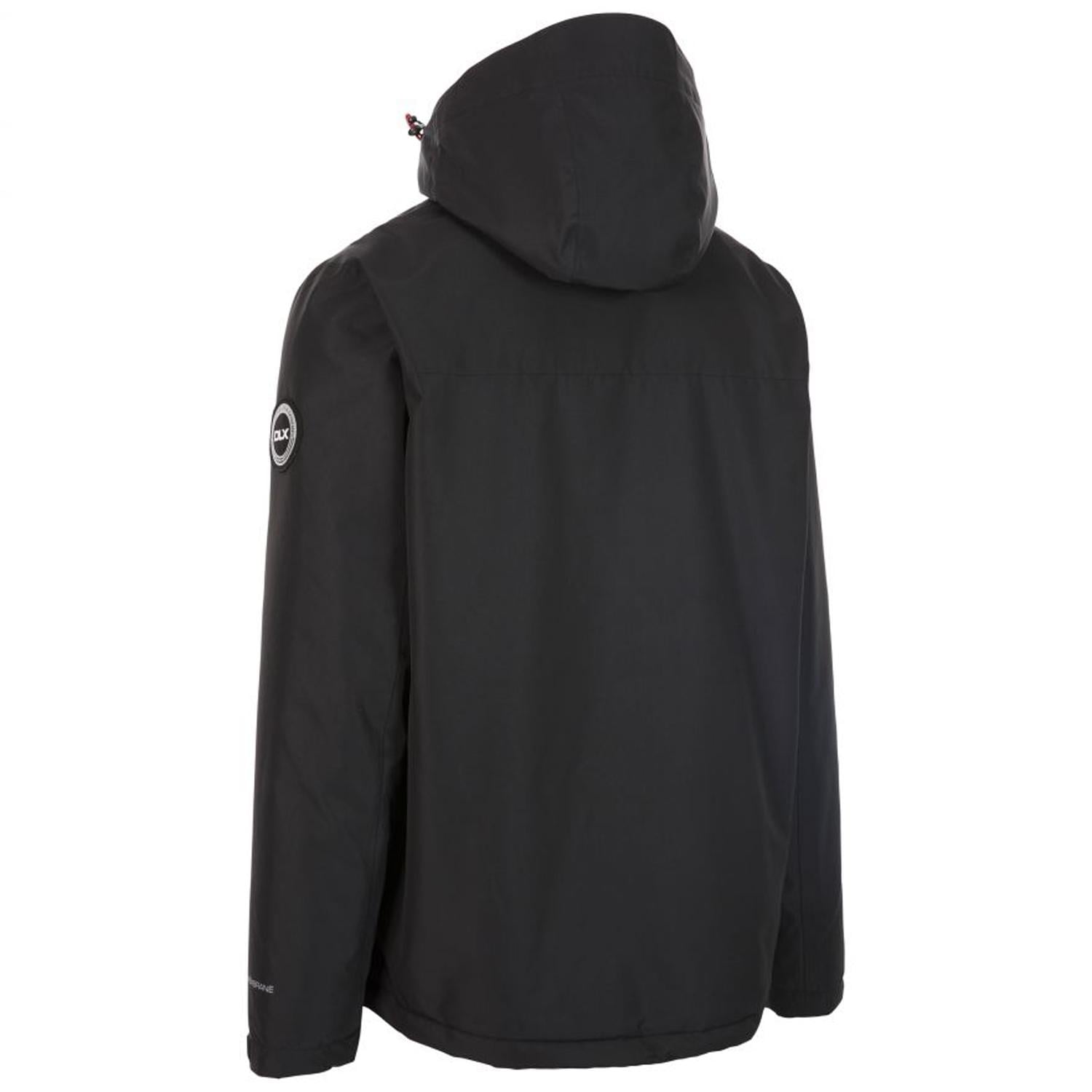Trespass Oswarm - Dlx Erkek Siyah Outdoor Ceketi