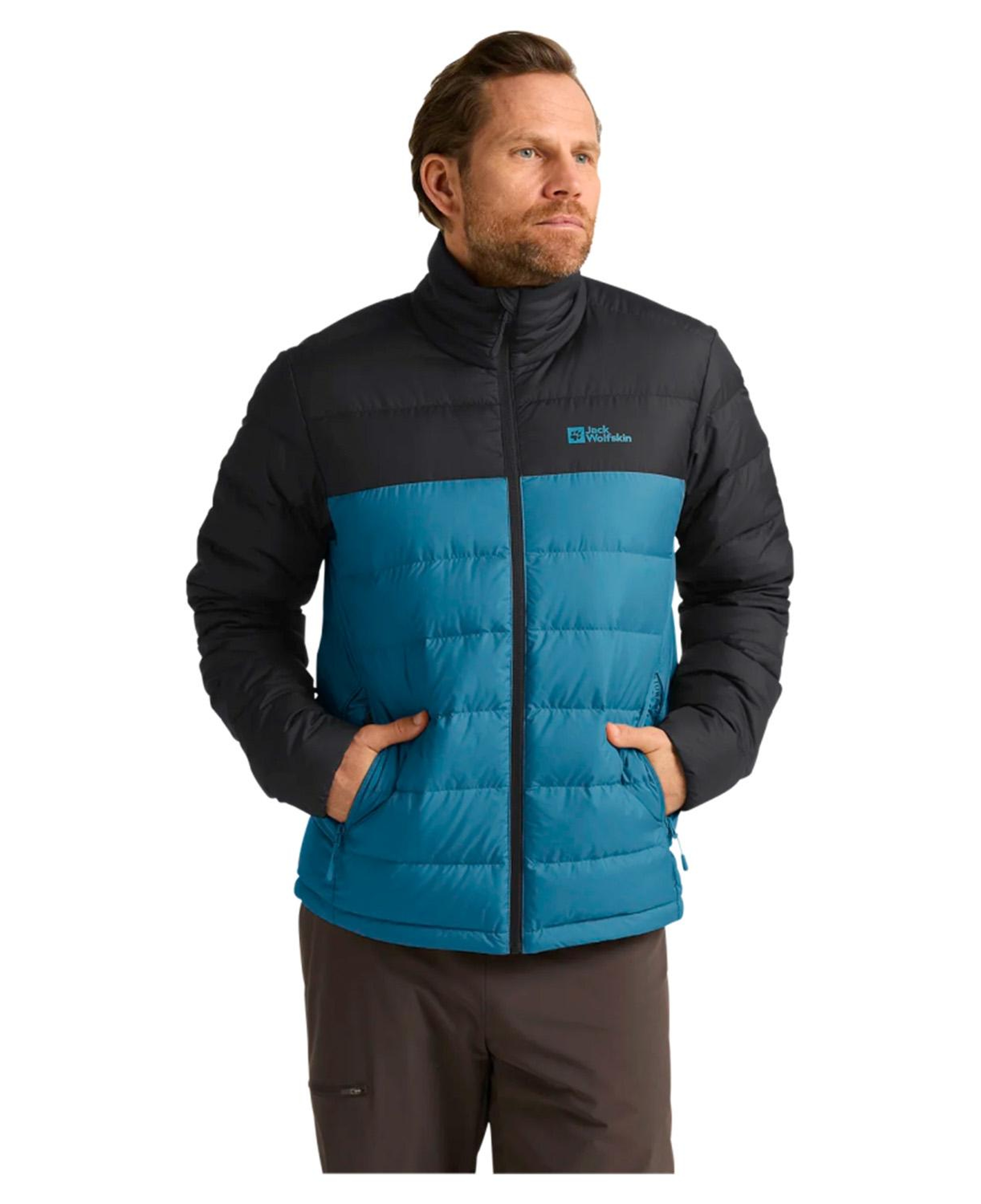 Jack Wolfskin Ather Do Rds Erkek Mavi Outdoor Ceketi