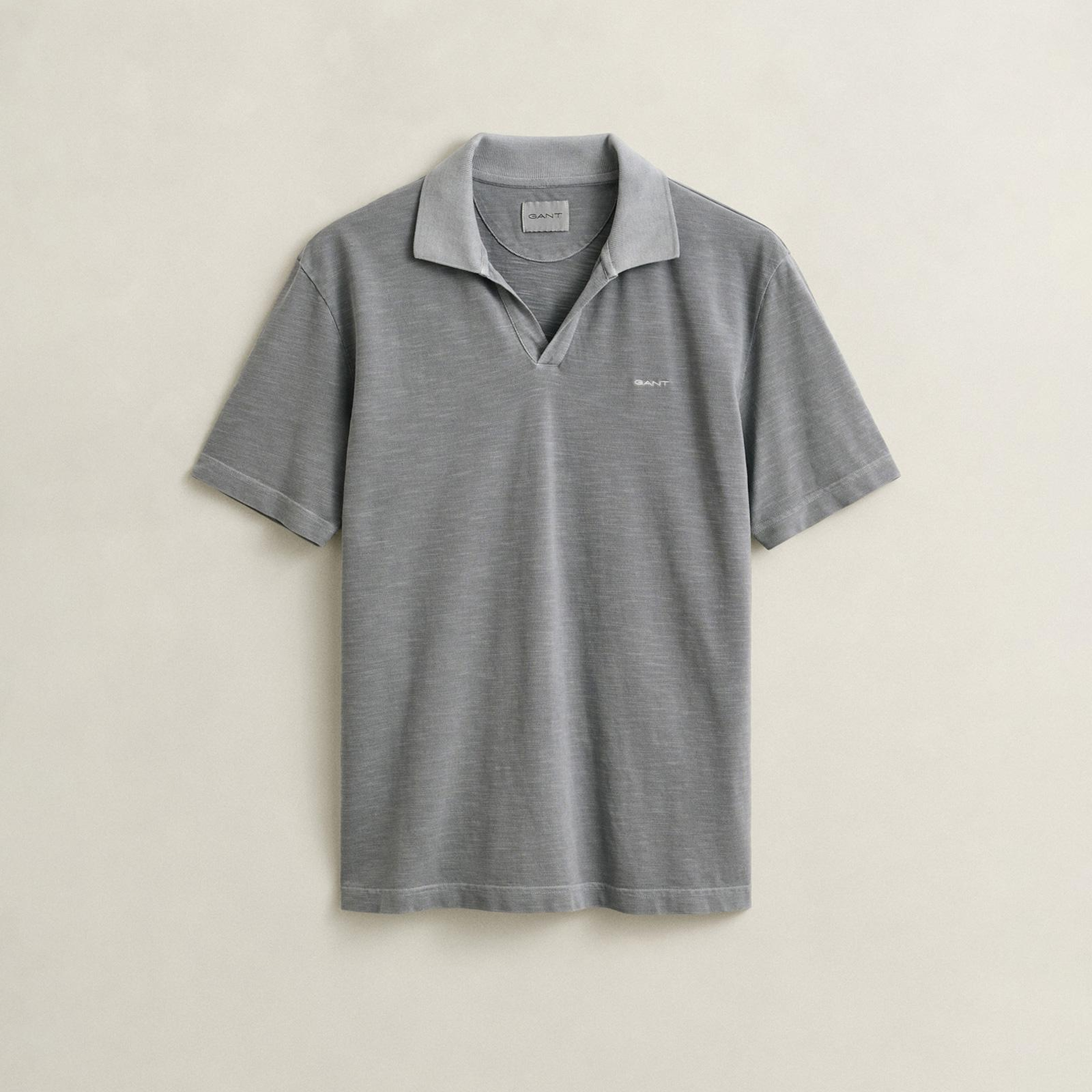 GANT Erkek Yeşil Regular Fit Polo Yaka T-Shirt