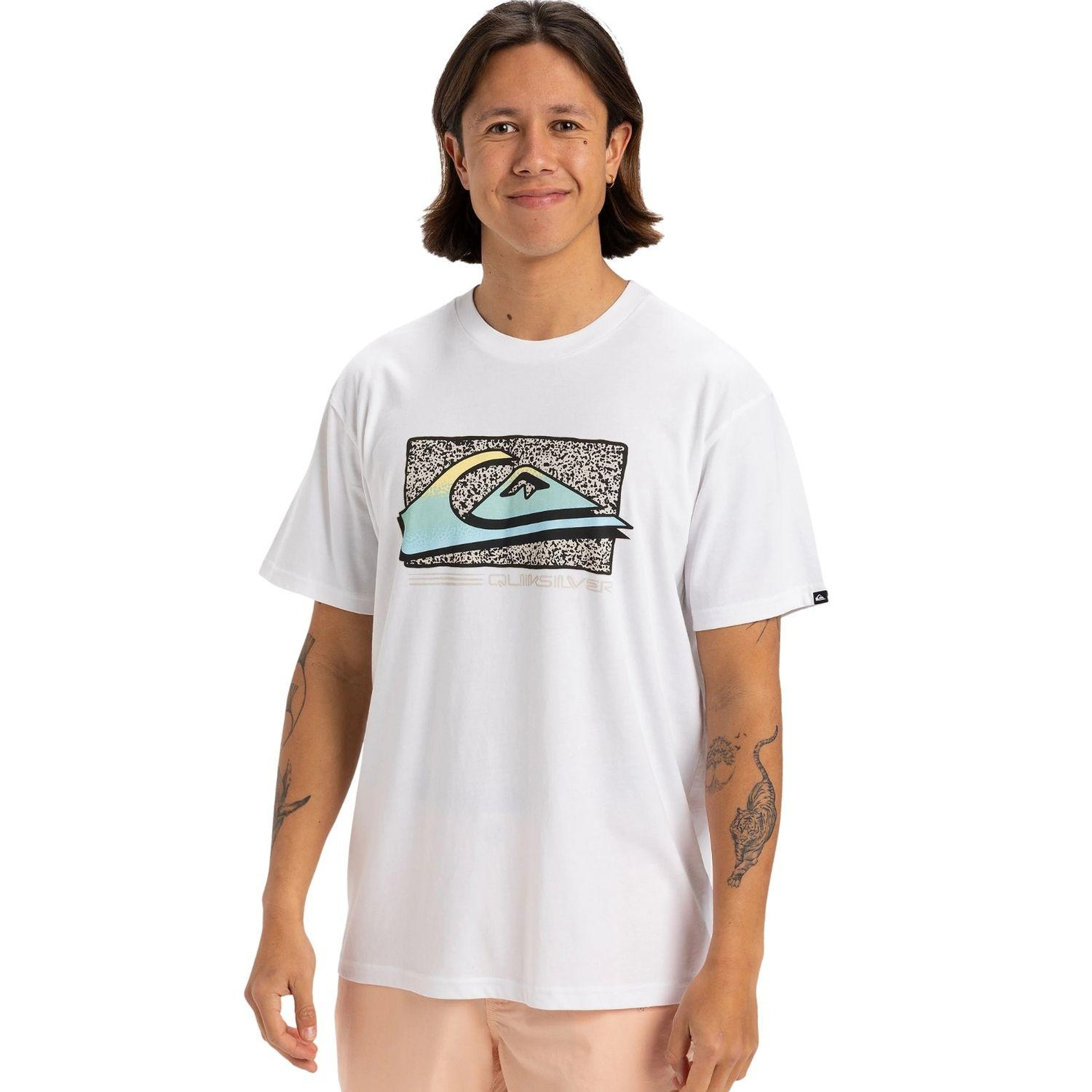 Quiksilver Retro Fade Erkek Tişört