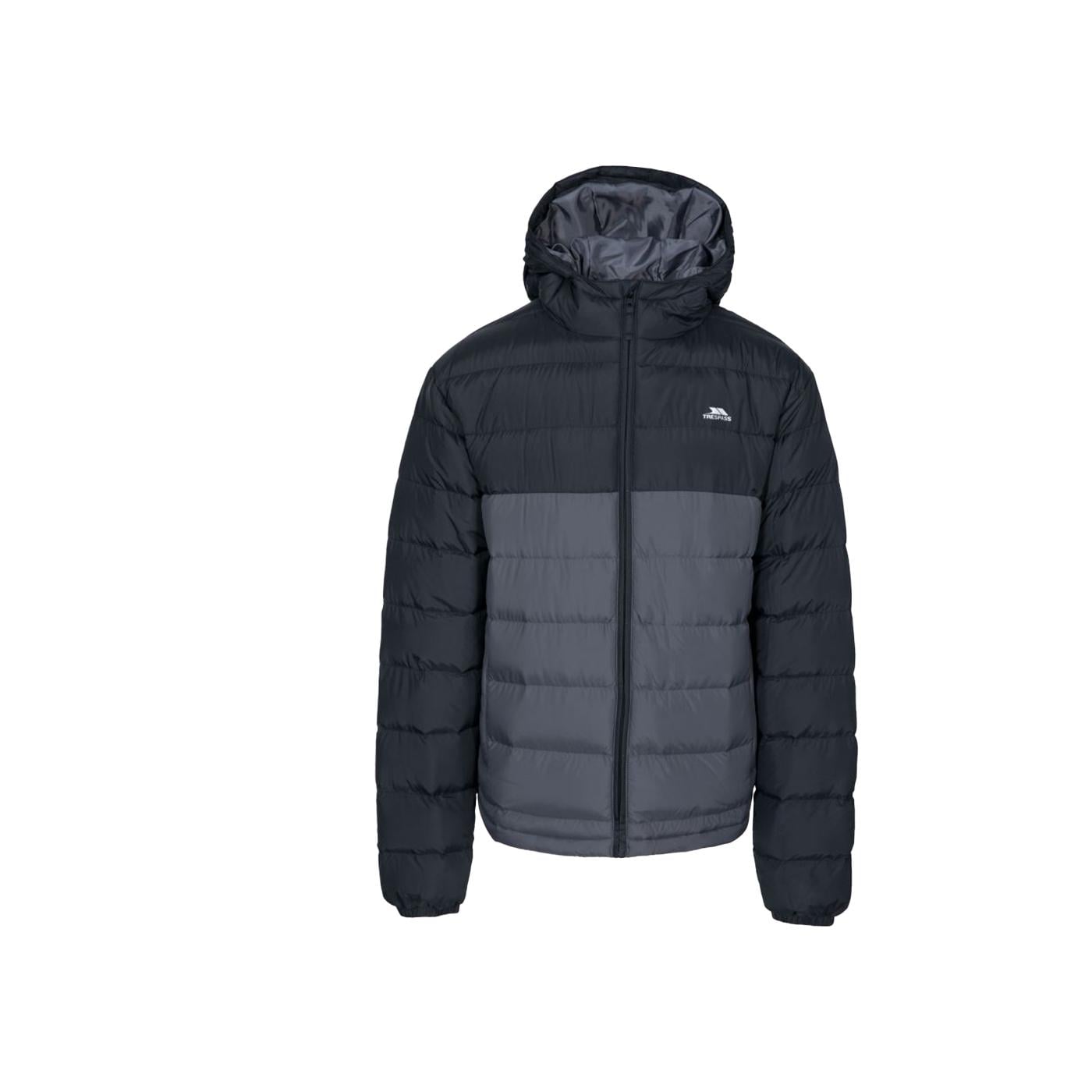 Trespass Oskar - Padded Erkek Siyah Outdoor Ceketi