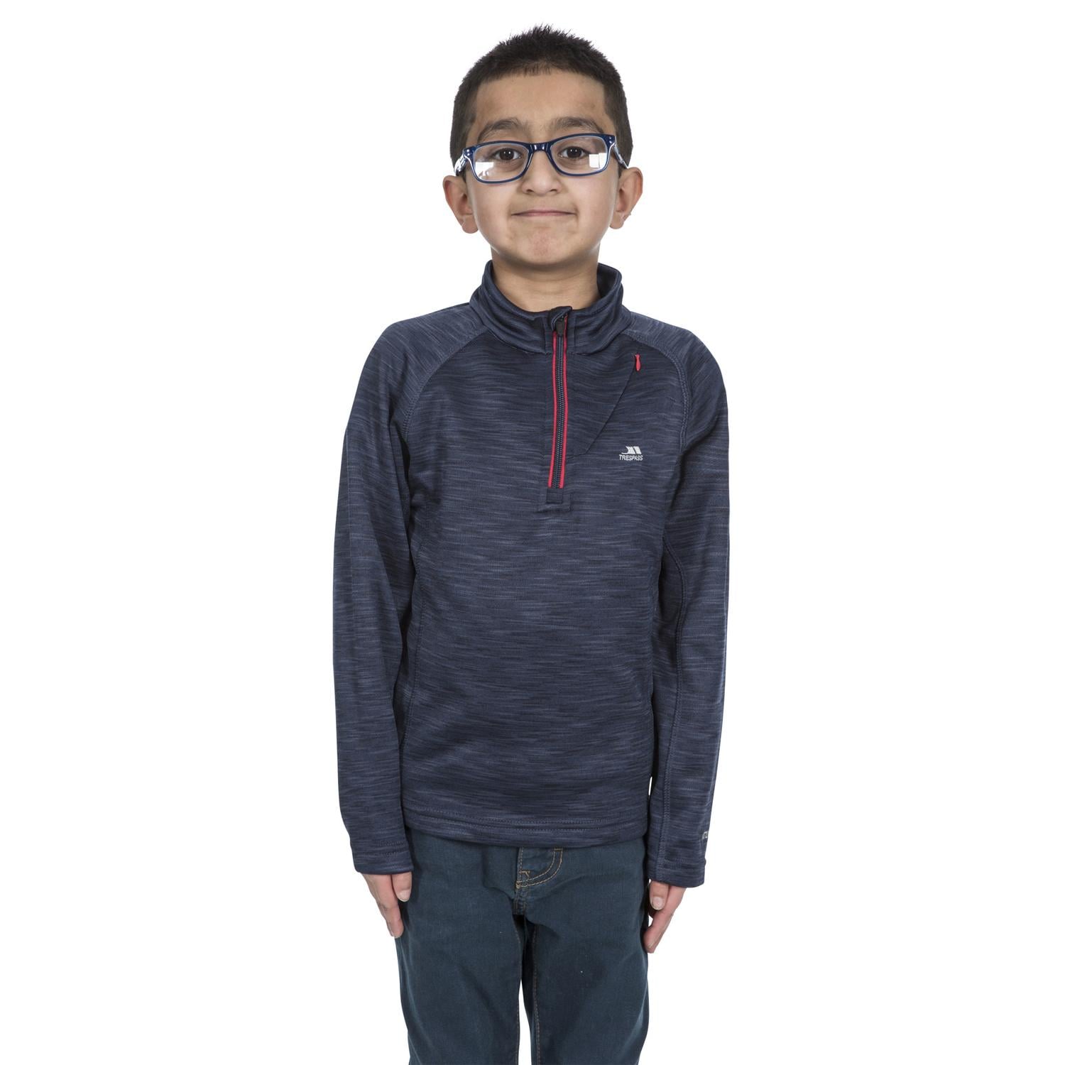 Trespass Edvin - Fleece Erkek Çocuk Mavi Polar