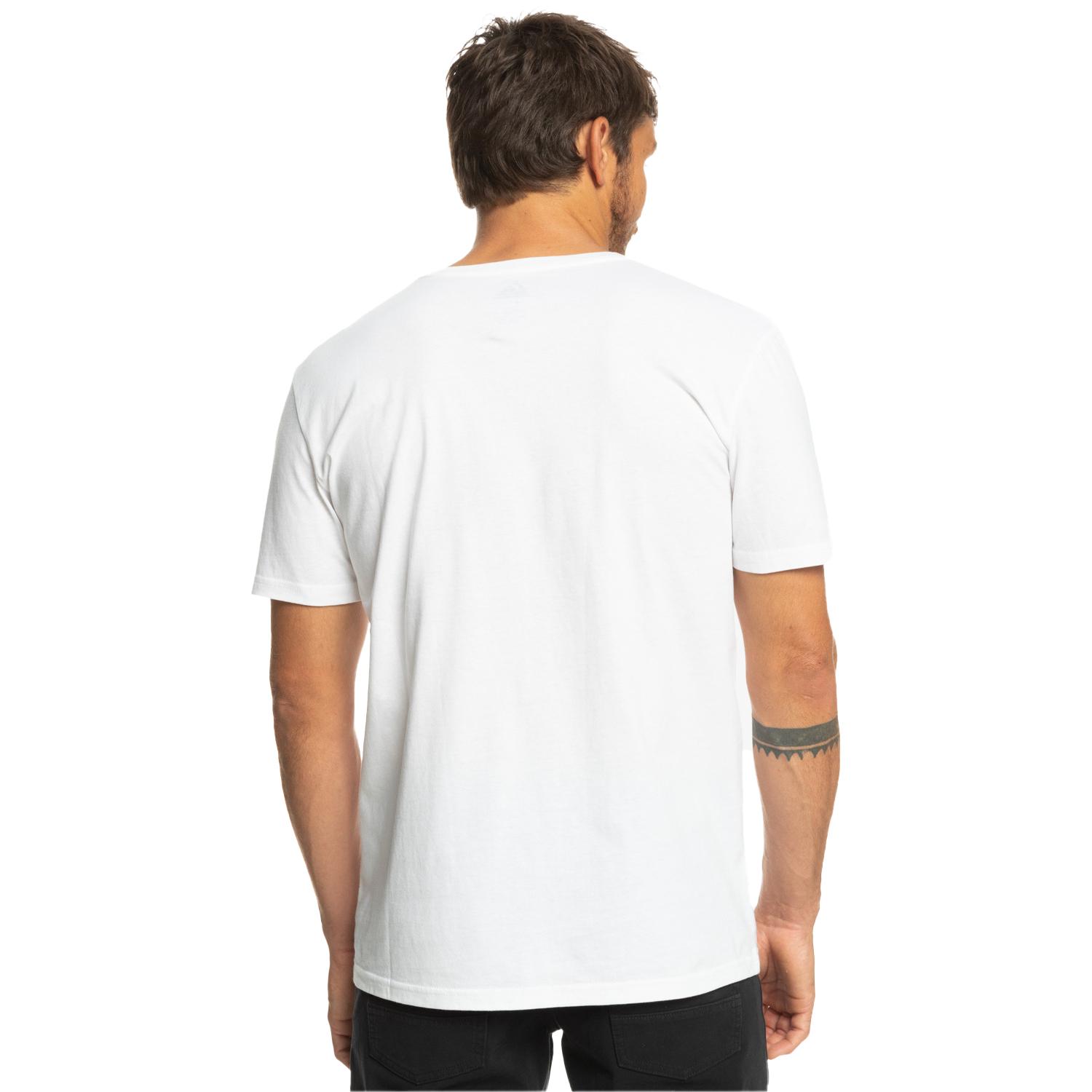 Quiksilver Complogo Erkek Beyaz Tişört