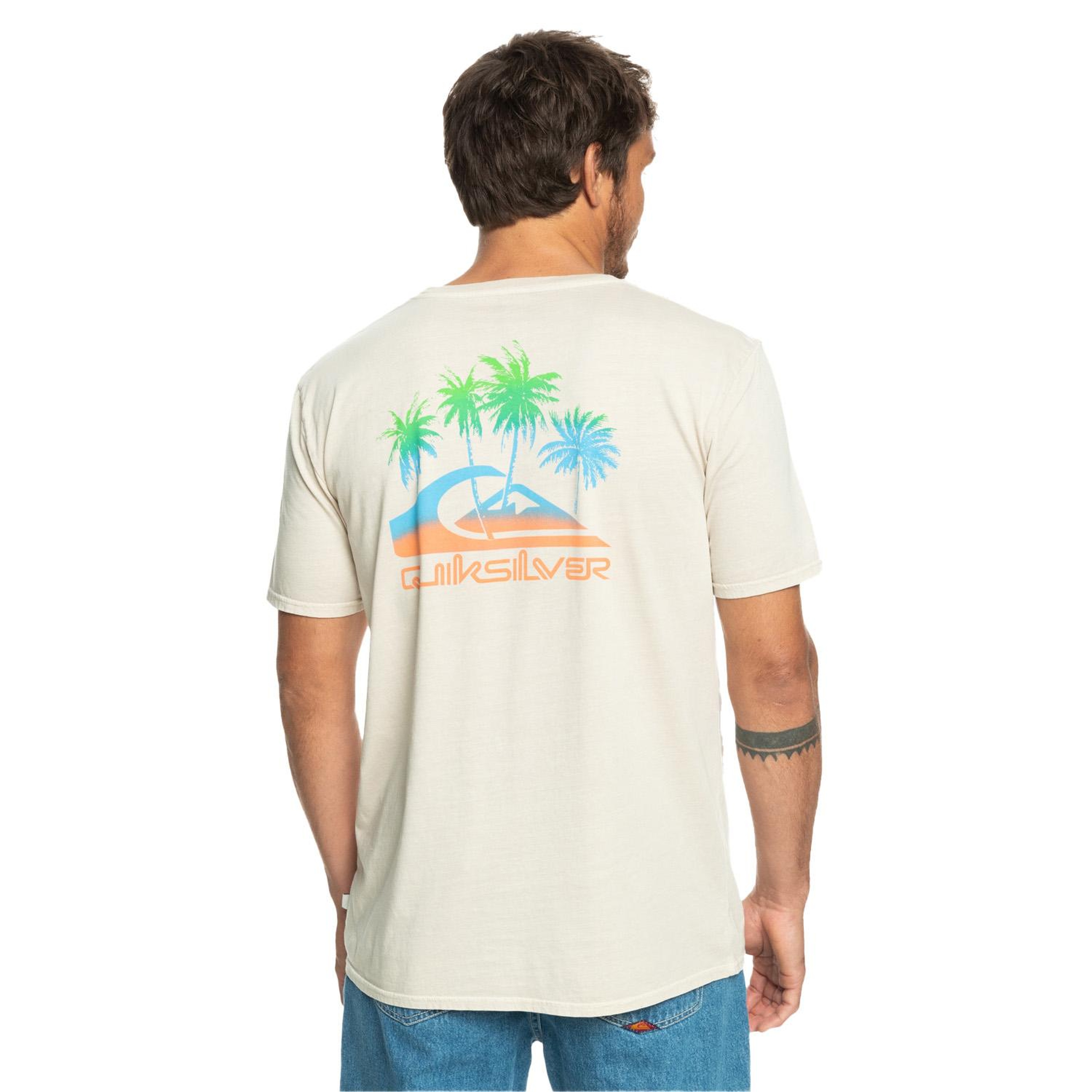 Quiksilver Pastimeparadise Erkek Bej Tişört