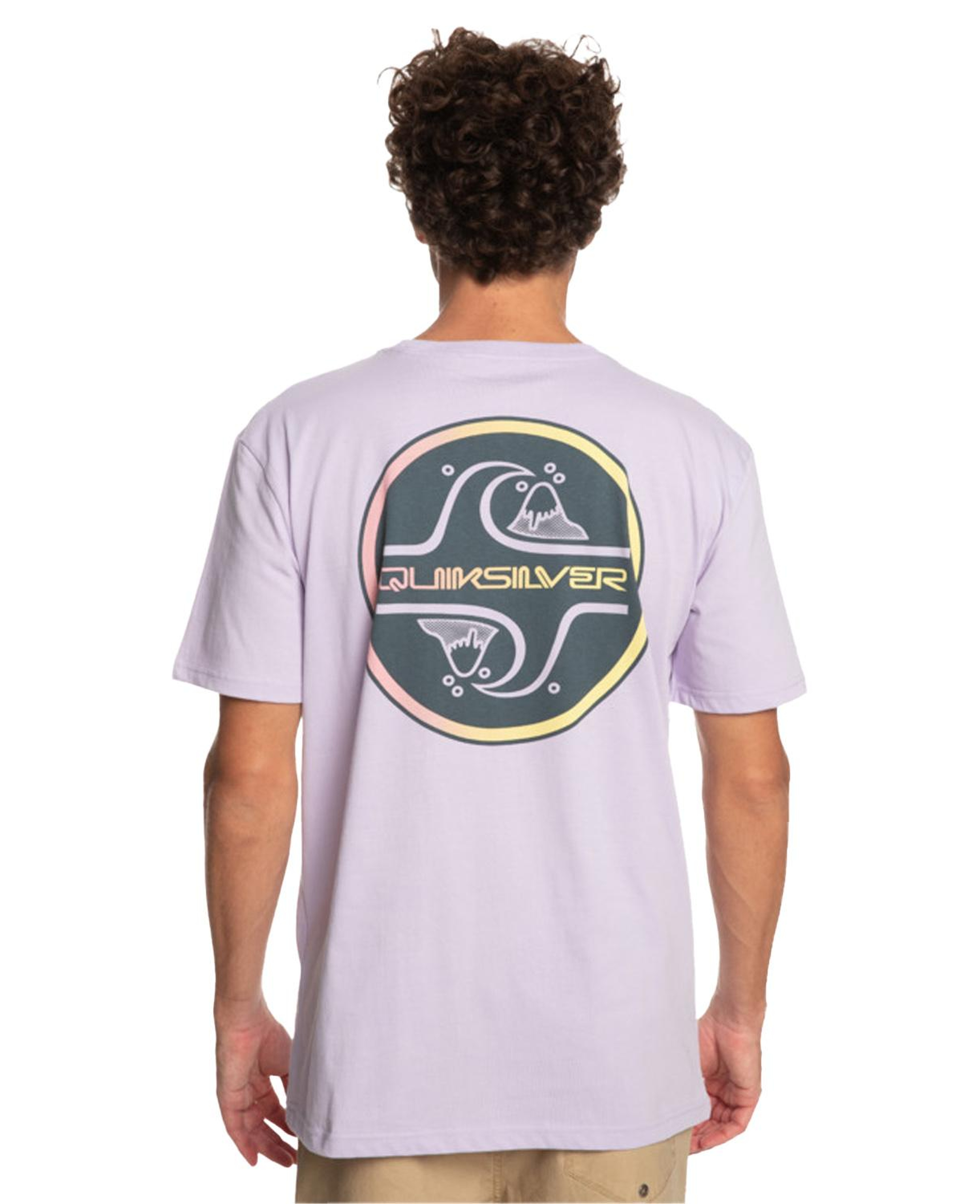 Quiksilver Corebubble Erkek Mor Tişört
