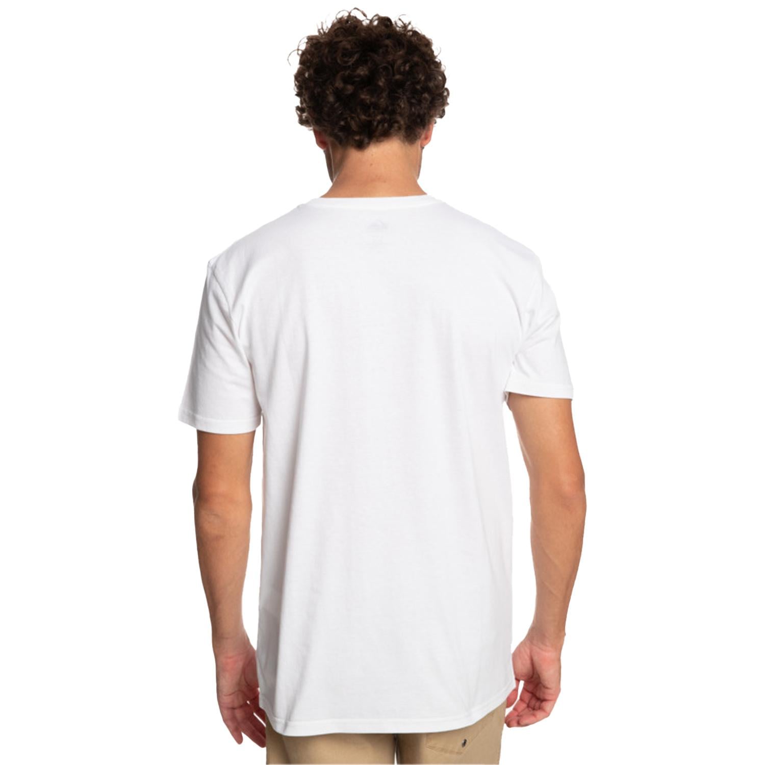 Quiksilver Signaturemove Erkek Beyaz Tişört