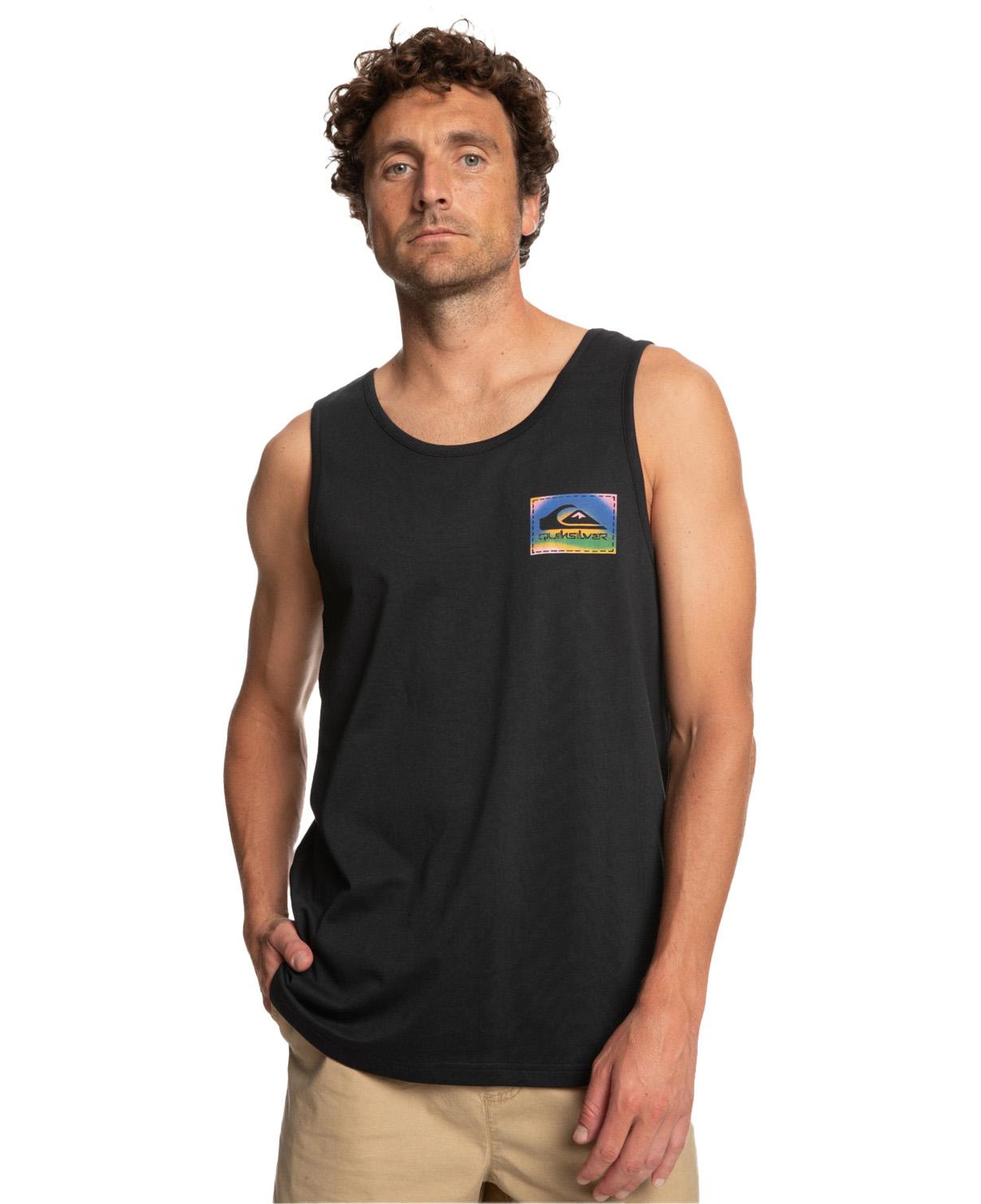 Quiksilver Colourflow Erkek Siyah Atlet