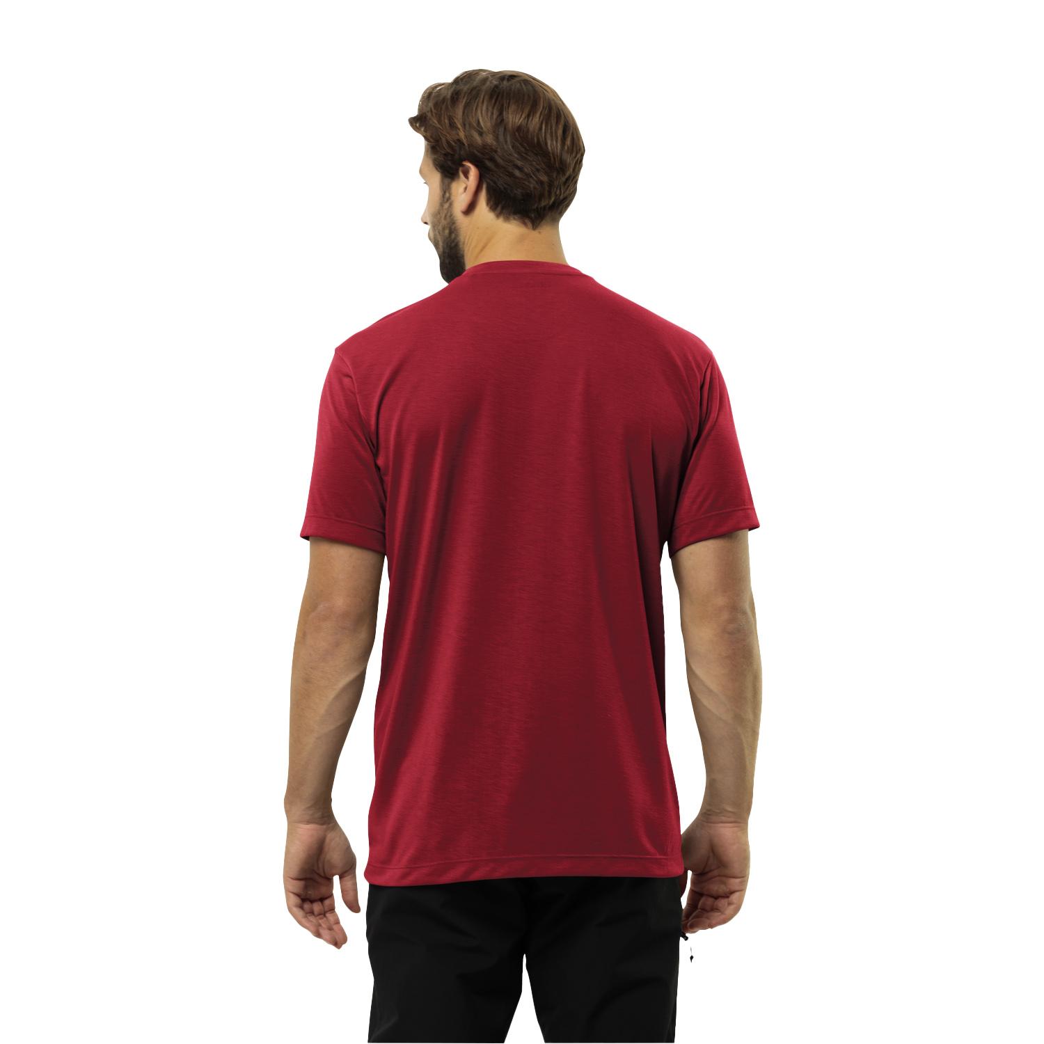 Jack Wolfskin VonAksesuar Erkek Kırmızı Tişört