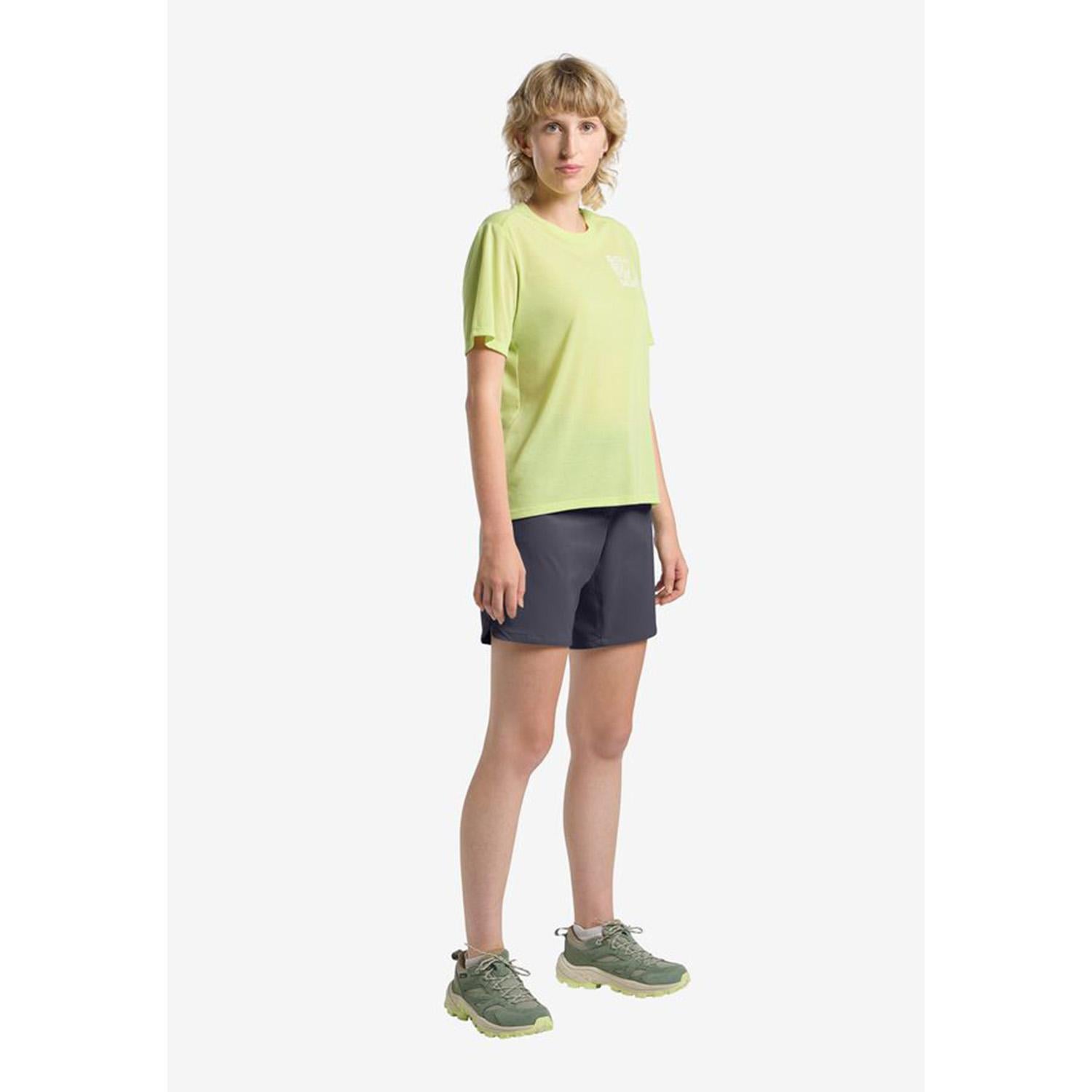 Jack Wolfskin Hiking Alpine Short Kadın Mavi Şort