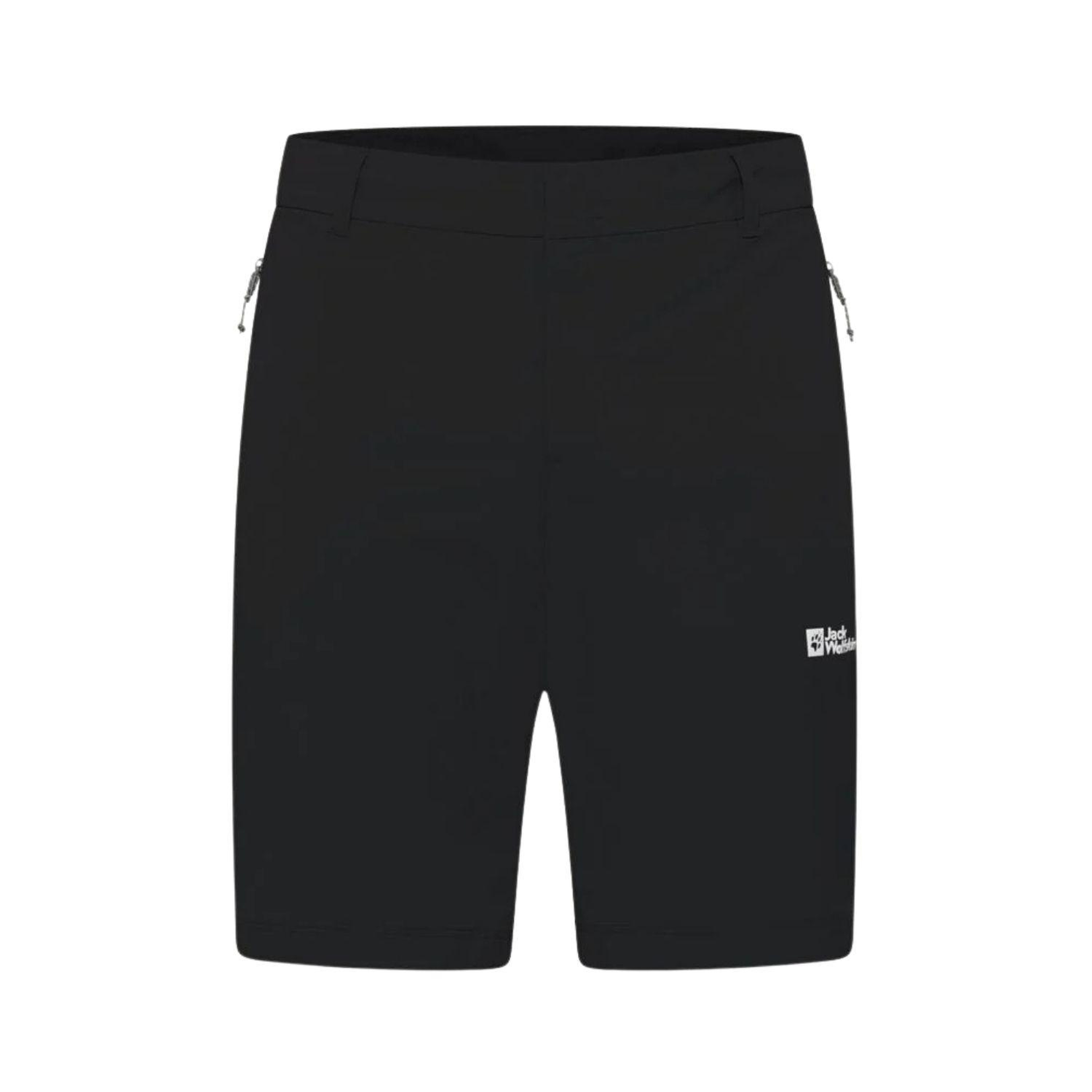 Jack Wolfskin Hikeout Shorts Erkek Siyah Şort