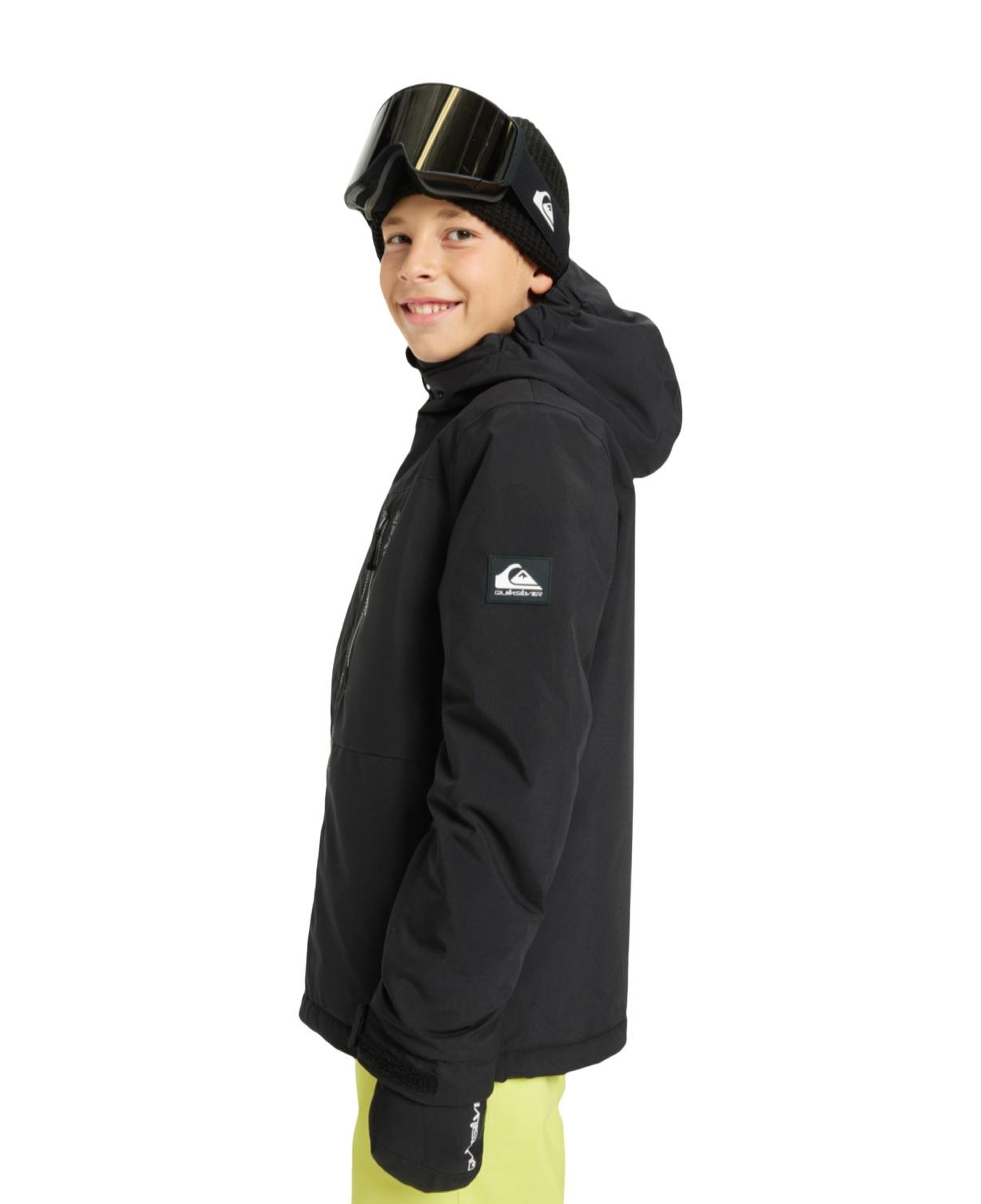 Quiksilver Side Hit Solid Youth Erkek Çocuk Snowboard Ceketi