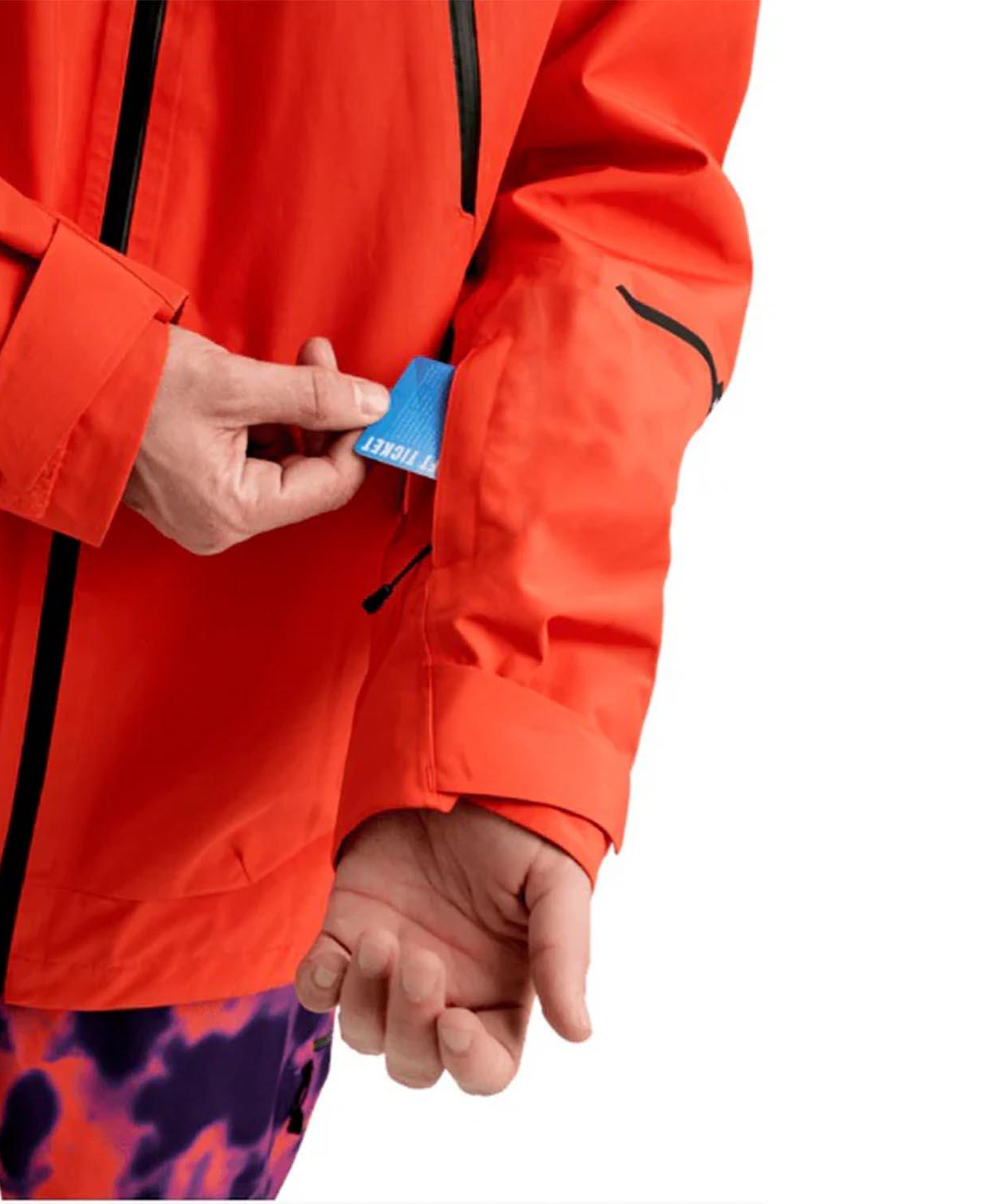 Burton Mens Reserve Gore-Tex 2L Erkek Kırmızı Snowboard Ceketi