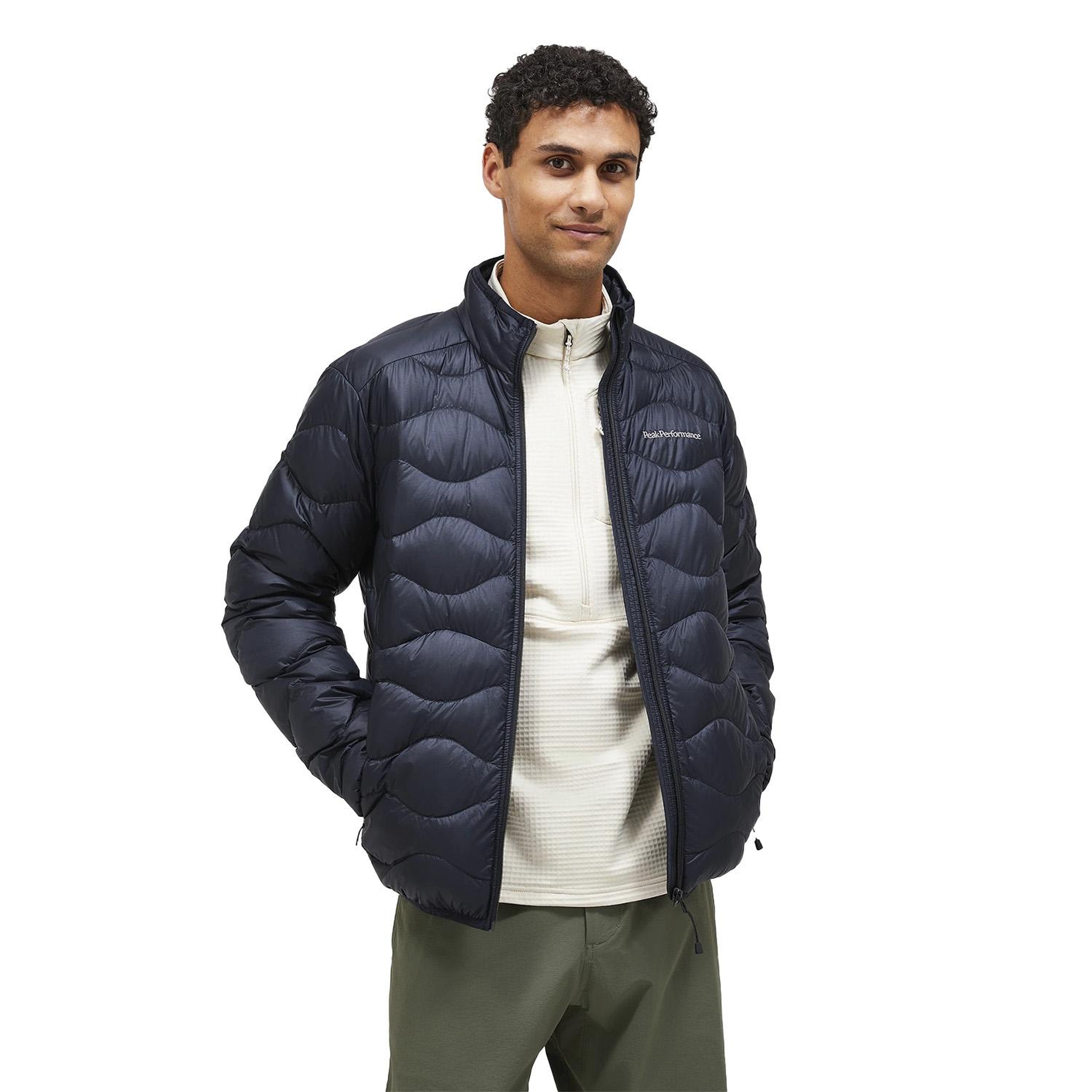 Peak Performance Helium Do Erkek Siyah Outdoor Ceketi