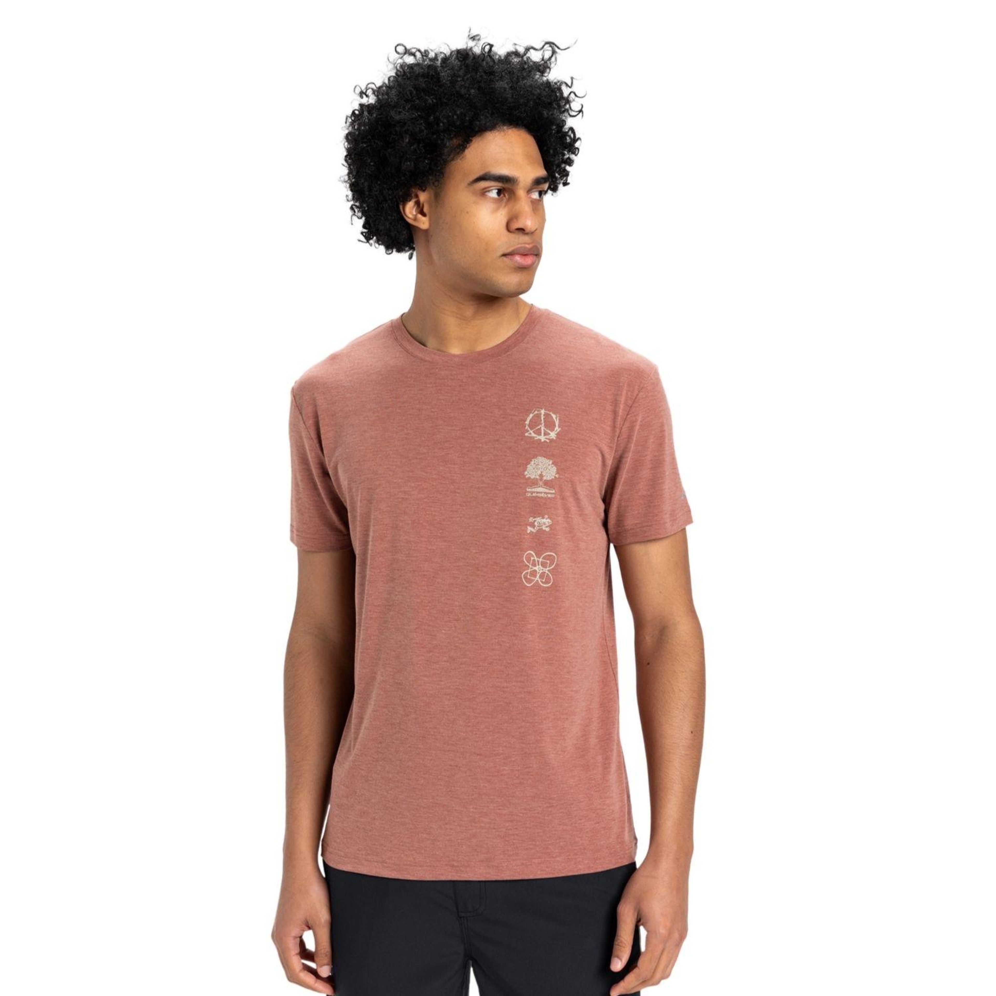 Quiksilver Coastal Run Erkek Tişört