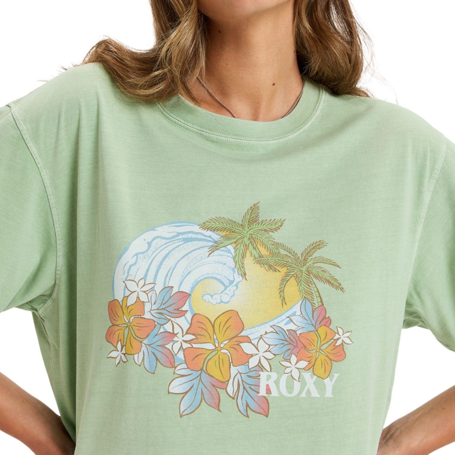 Roxy Sunnyoversize Enzyme Wash Kadın Tişört