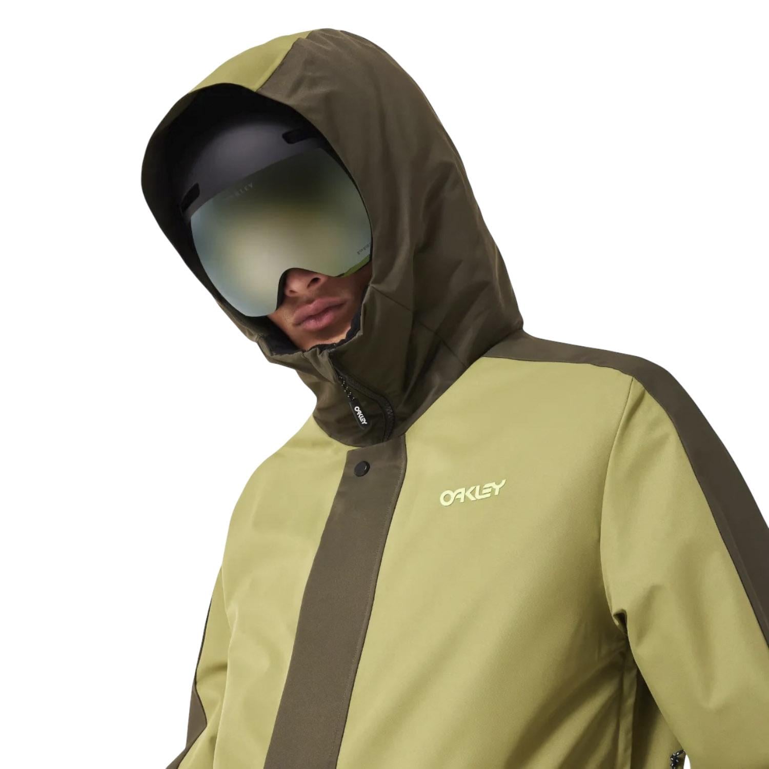 Oakley Range Rc 20 Erkek Yeşil Snowboard Ceketi