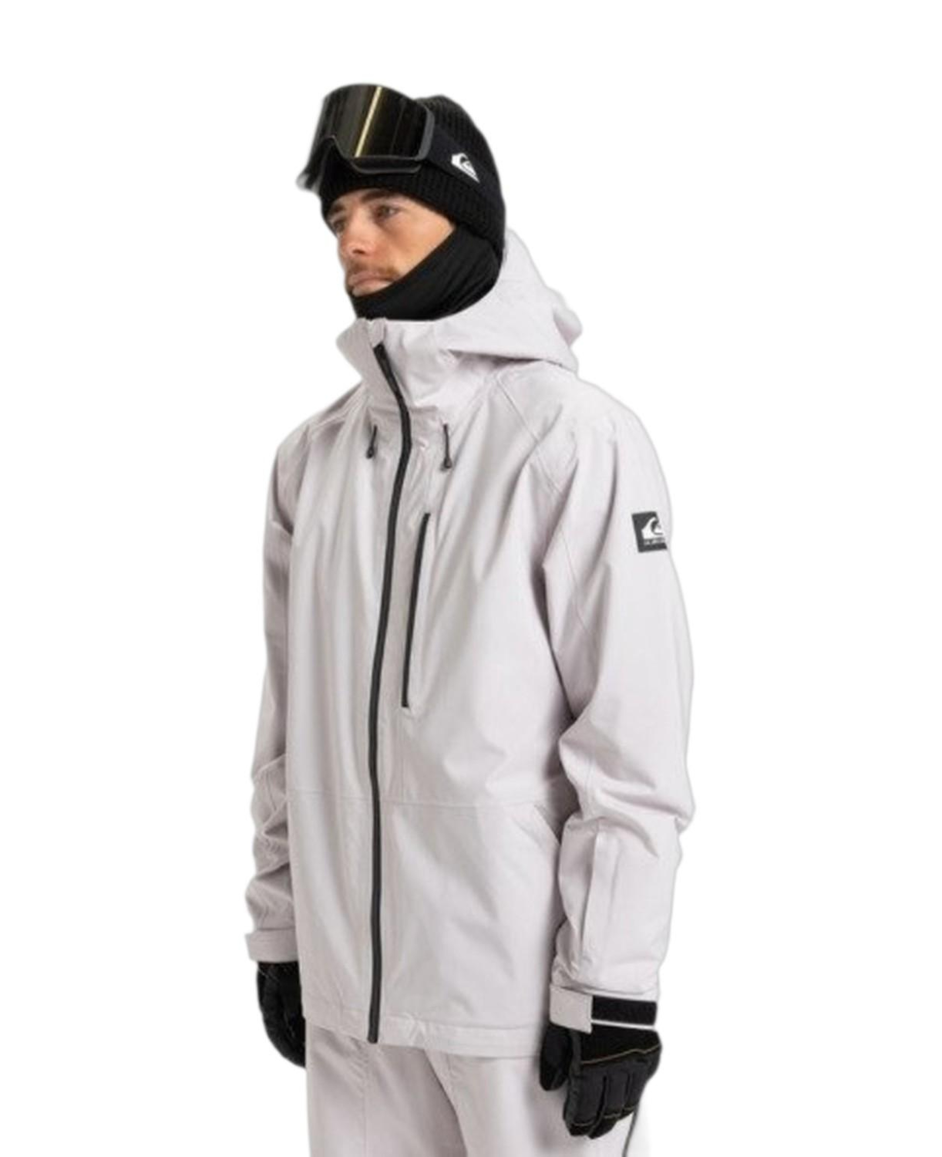 Quiksilver Muldrow Erkek Pembe Snowboard Ceketi