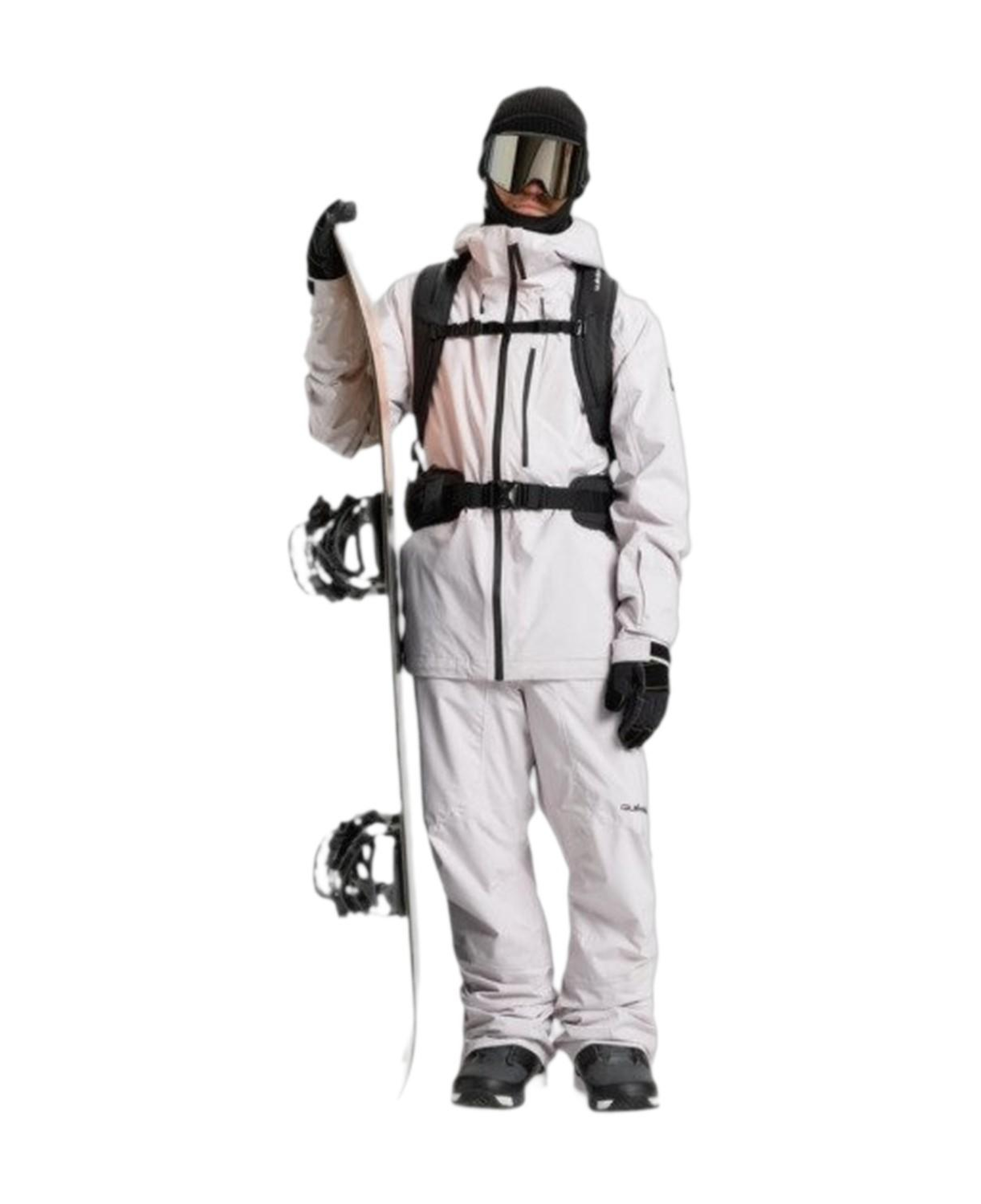 Quiksilver Muldrow Erkek Pembe Snowboard Ceketi