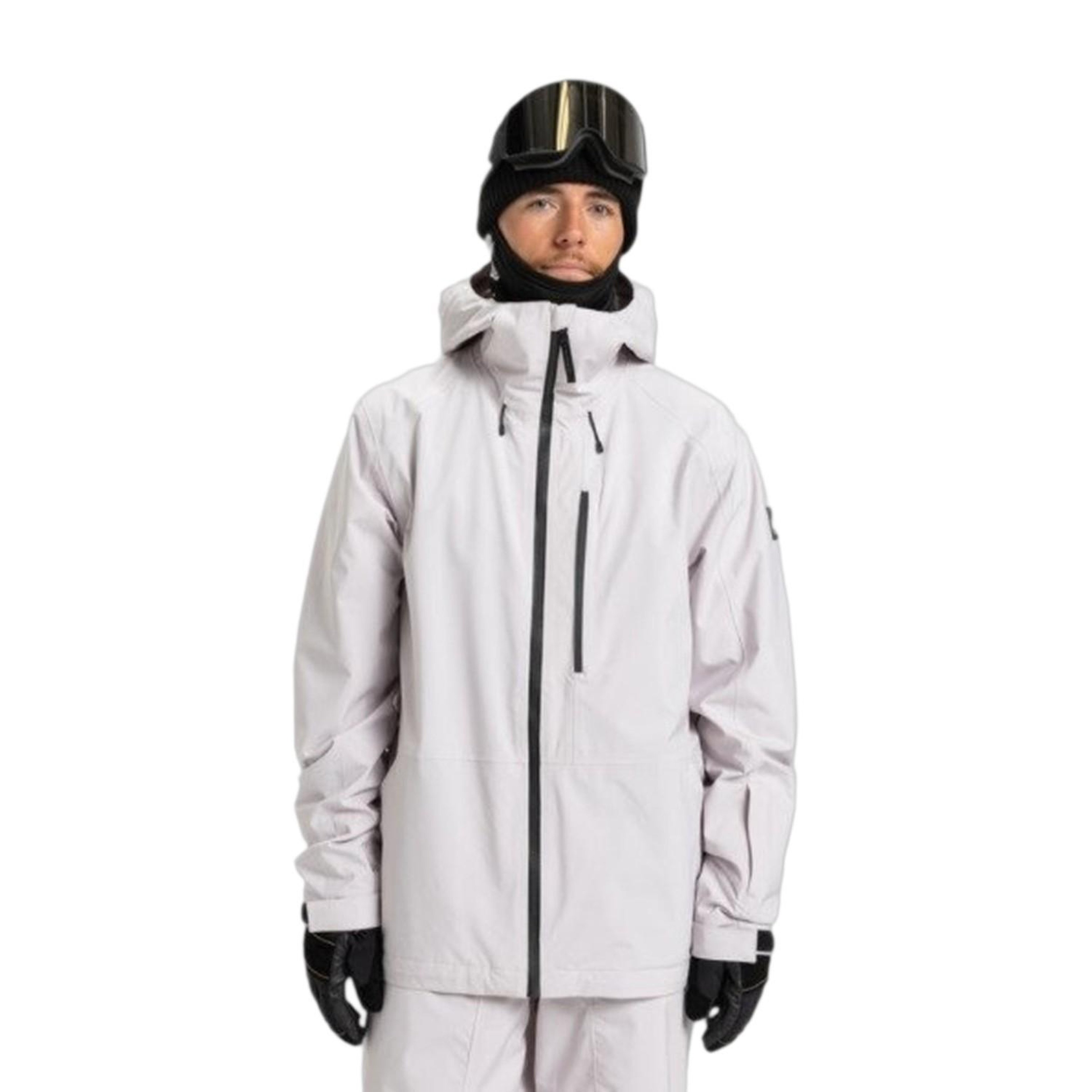 Quiksilver Muldrow Erkek Pembe Snowboard Ceketi
