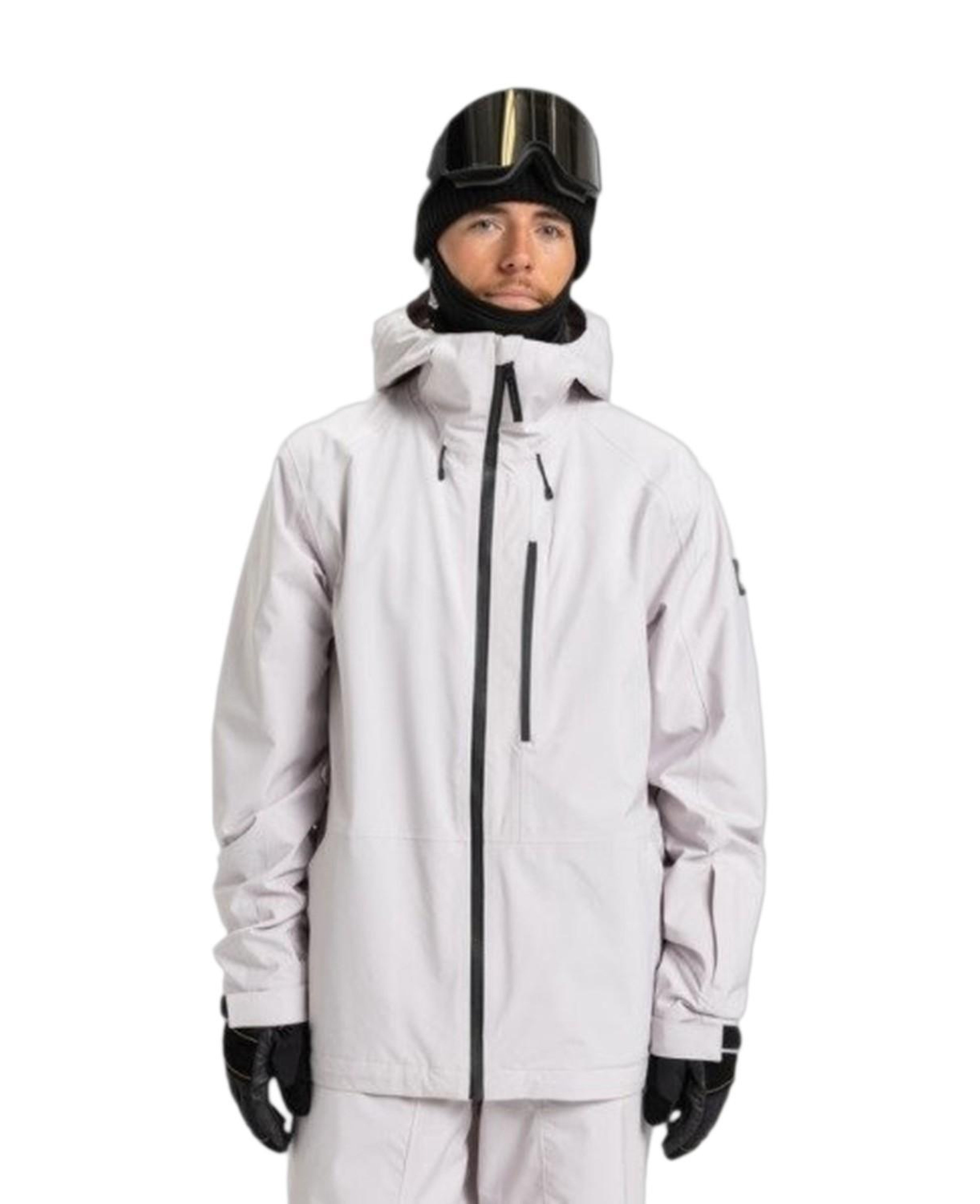 Quiksilver Muldrow Erkek Pembe Snowboard Ceketi