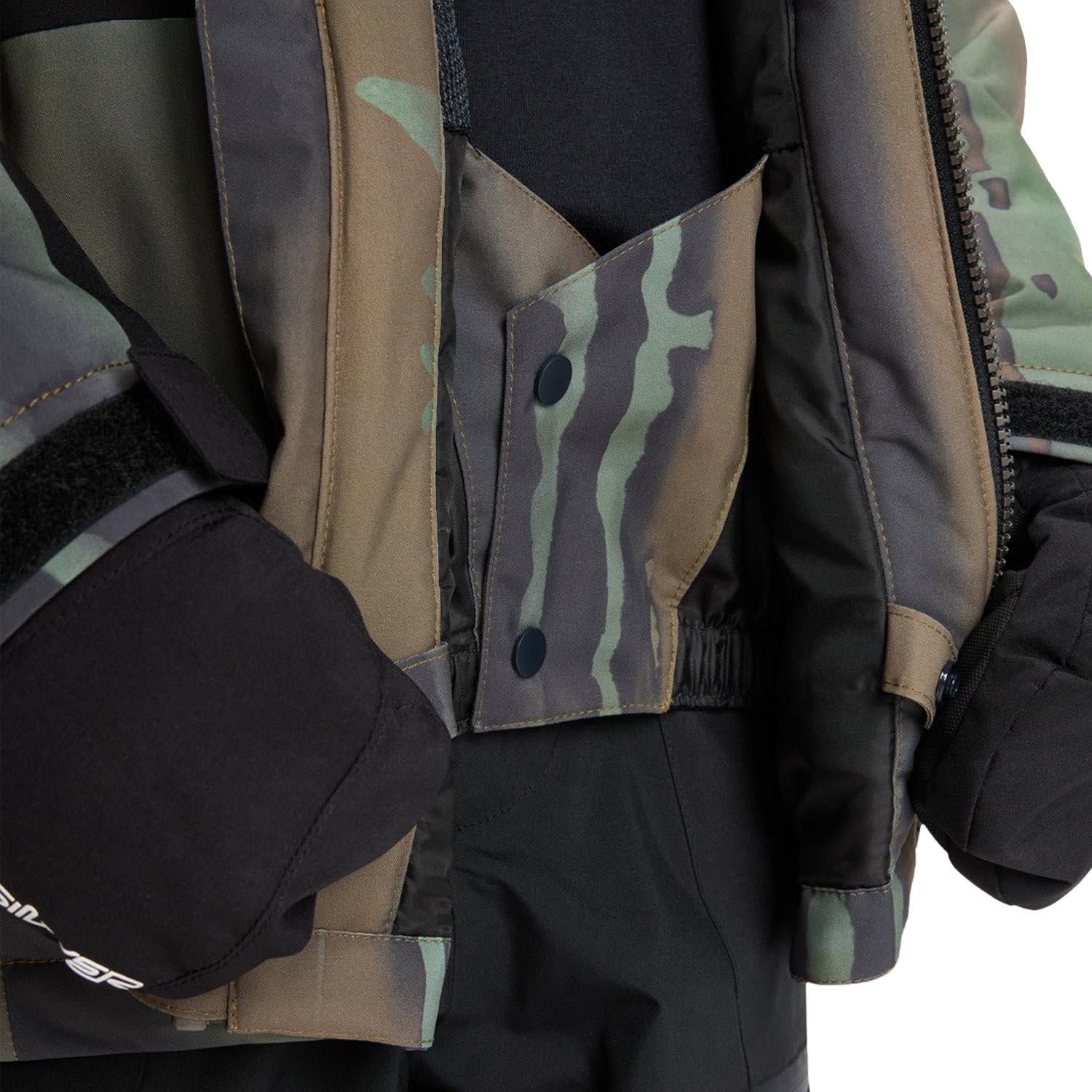 Quiksilver Side Hit Block Youth Erkek Çocuk Snowboard Ceketi