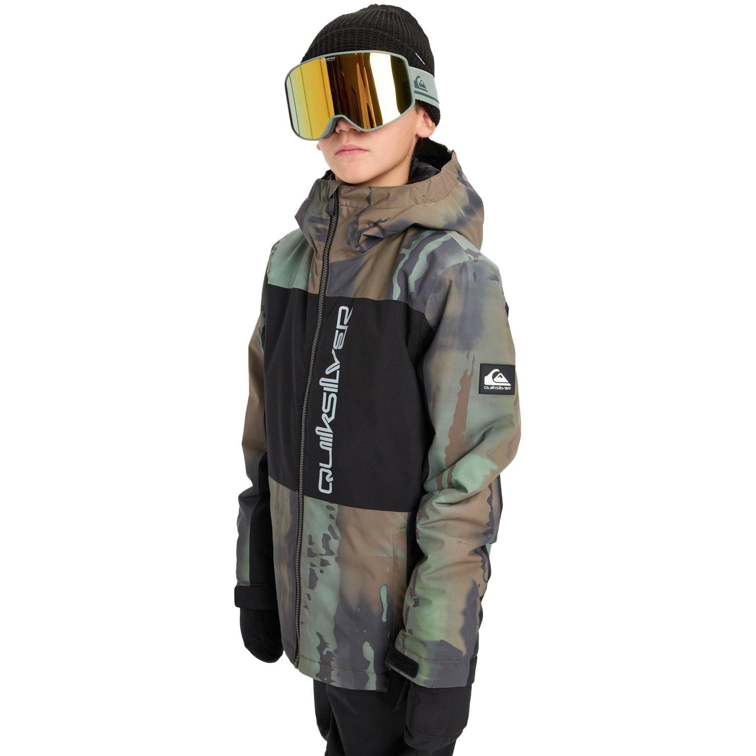 Quiksilver Side Hit Block Youth Erkek Çocuk Snowboard Ceketi