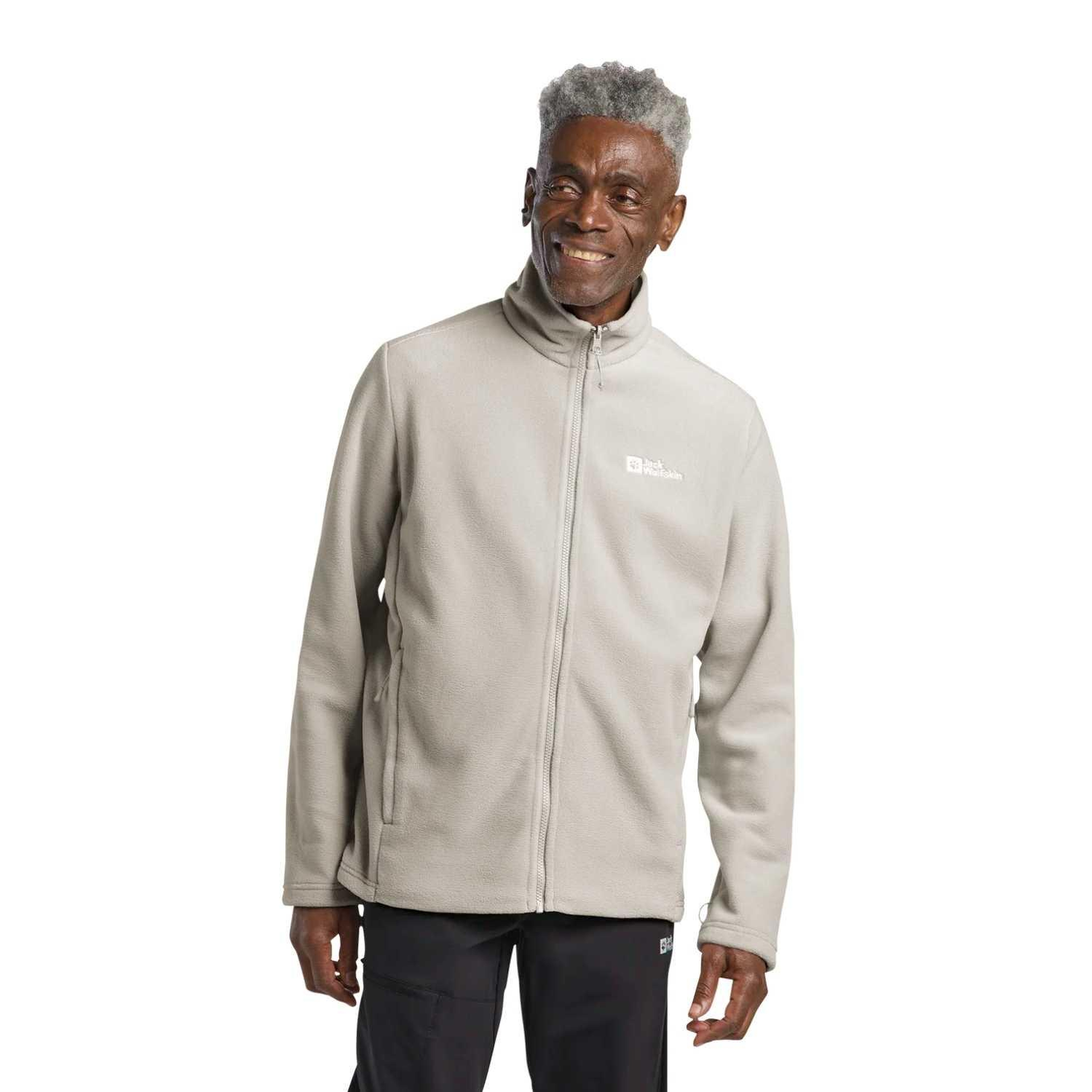 Jack Wolfskin Winterstein Fz Erkek Bej Polar Ceket