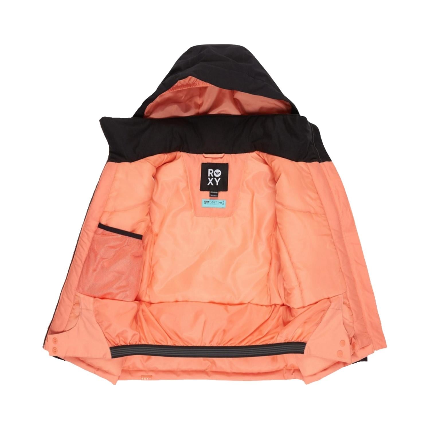 Roxy Galaxy Kız Çocuk Turuncu Snowboard Ceketi