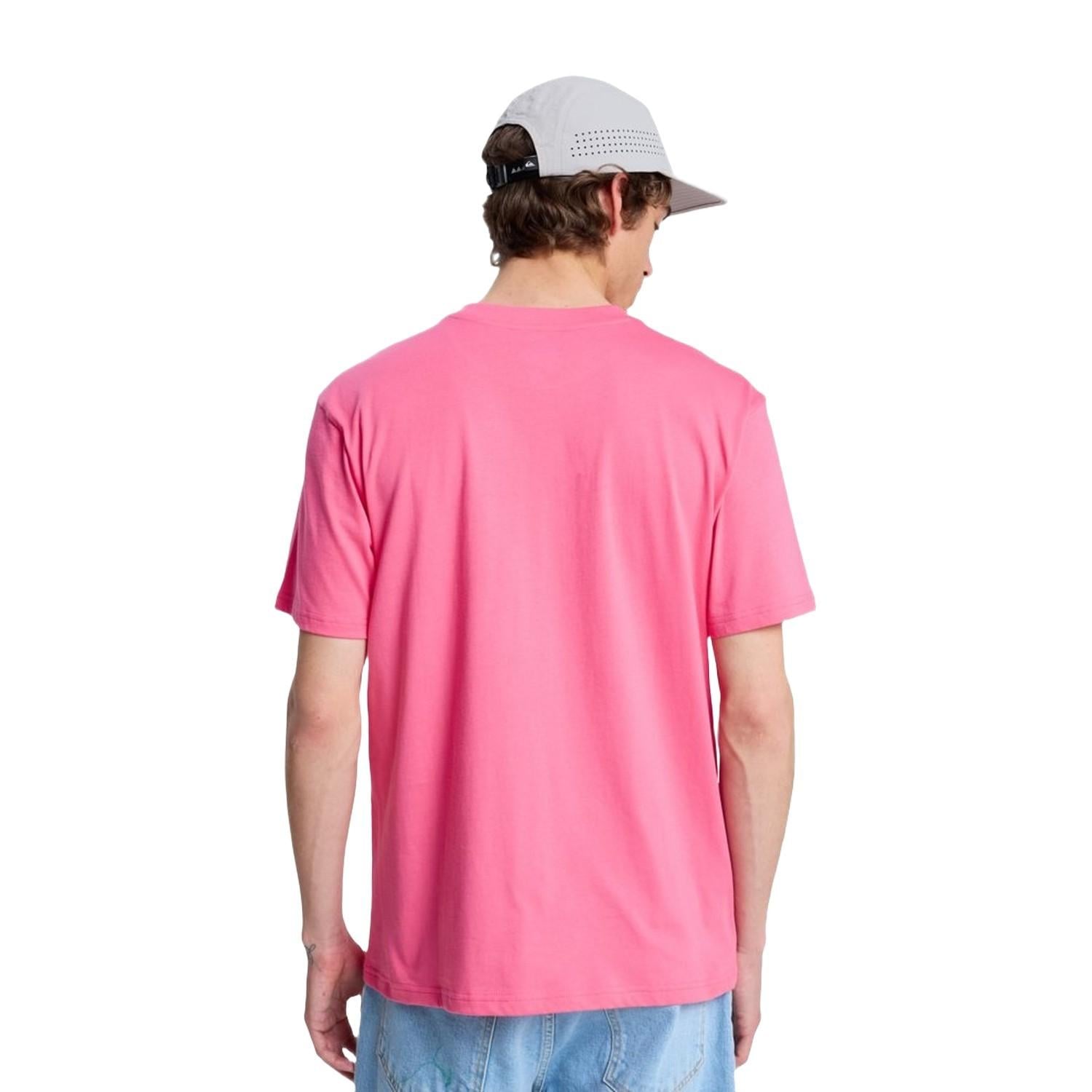 Quiksilver Malibu Erkek Pembe Tişört