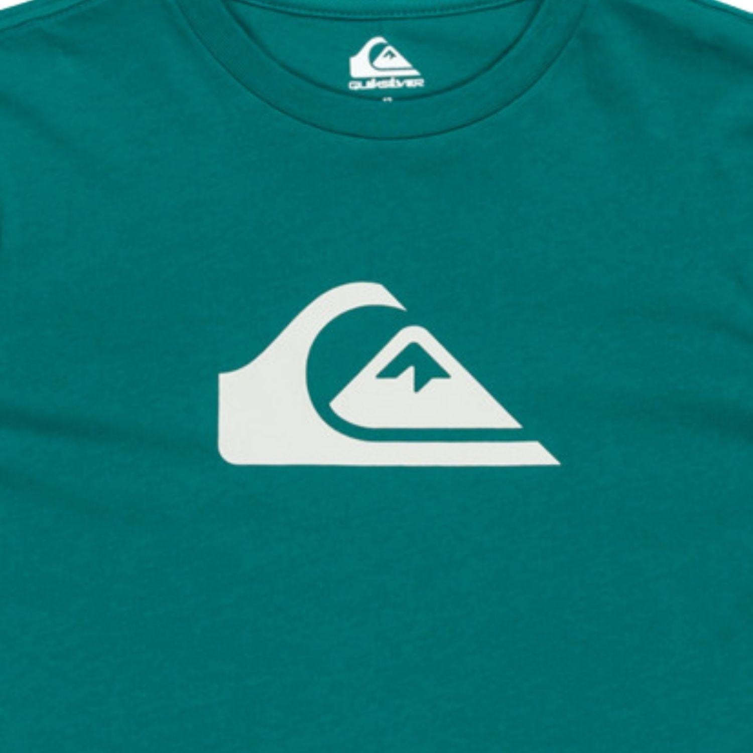 Quiksilver Ev Comp Logo Erkek Çocuk Yeşil Tişört