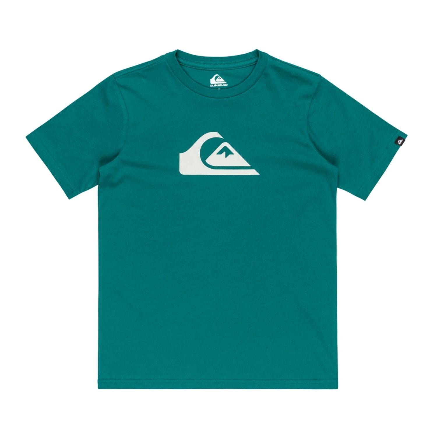 Quiksilver Ev Comp Logo Erkek Çocuk Yeşil Tişört