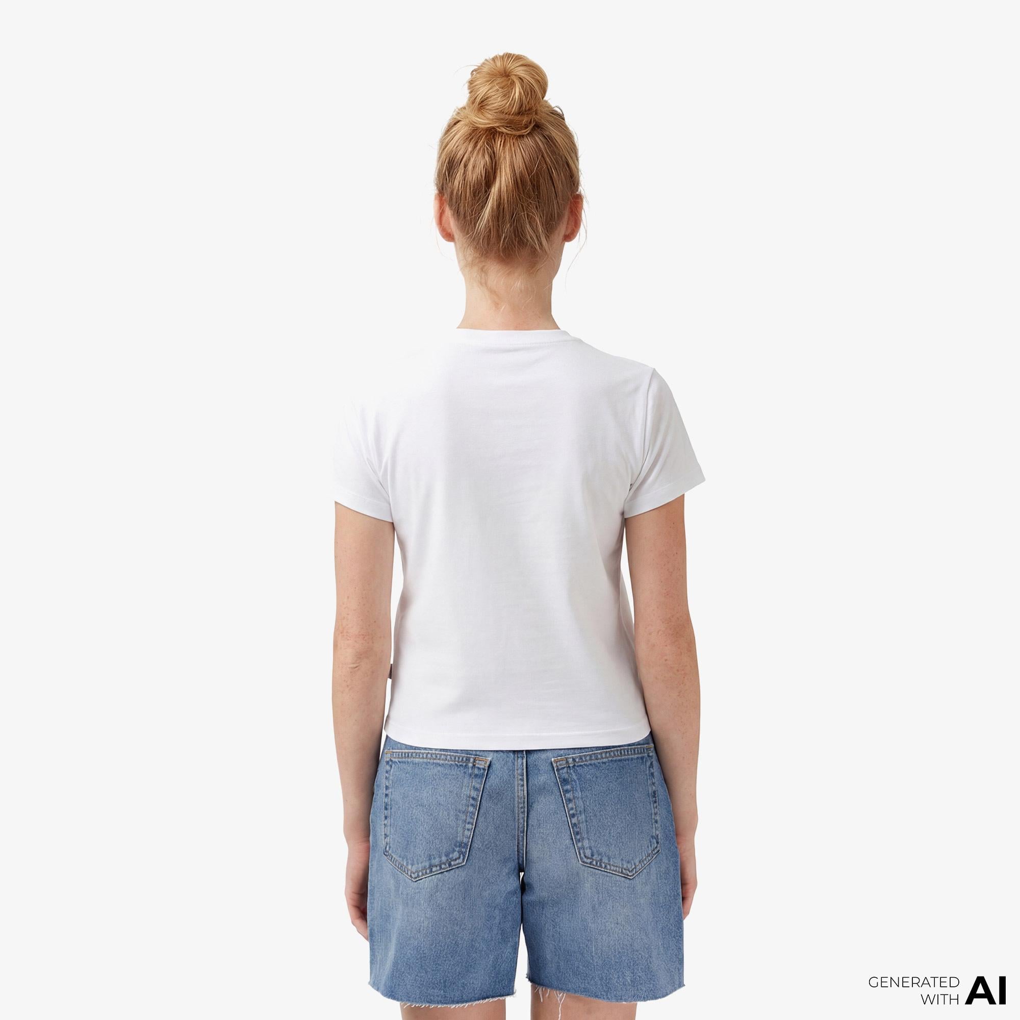 Dickies Loose Wave Kadın Beyaz T-Shirt