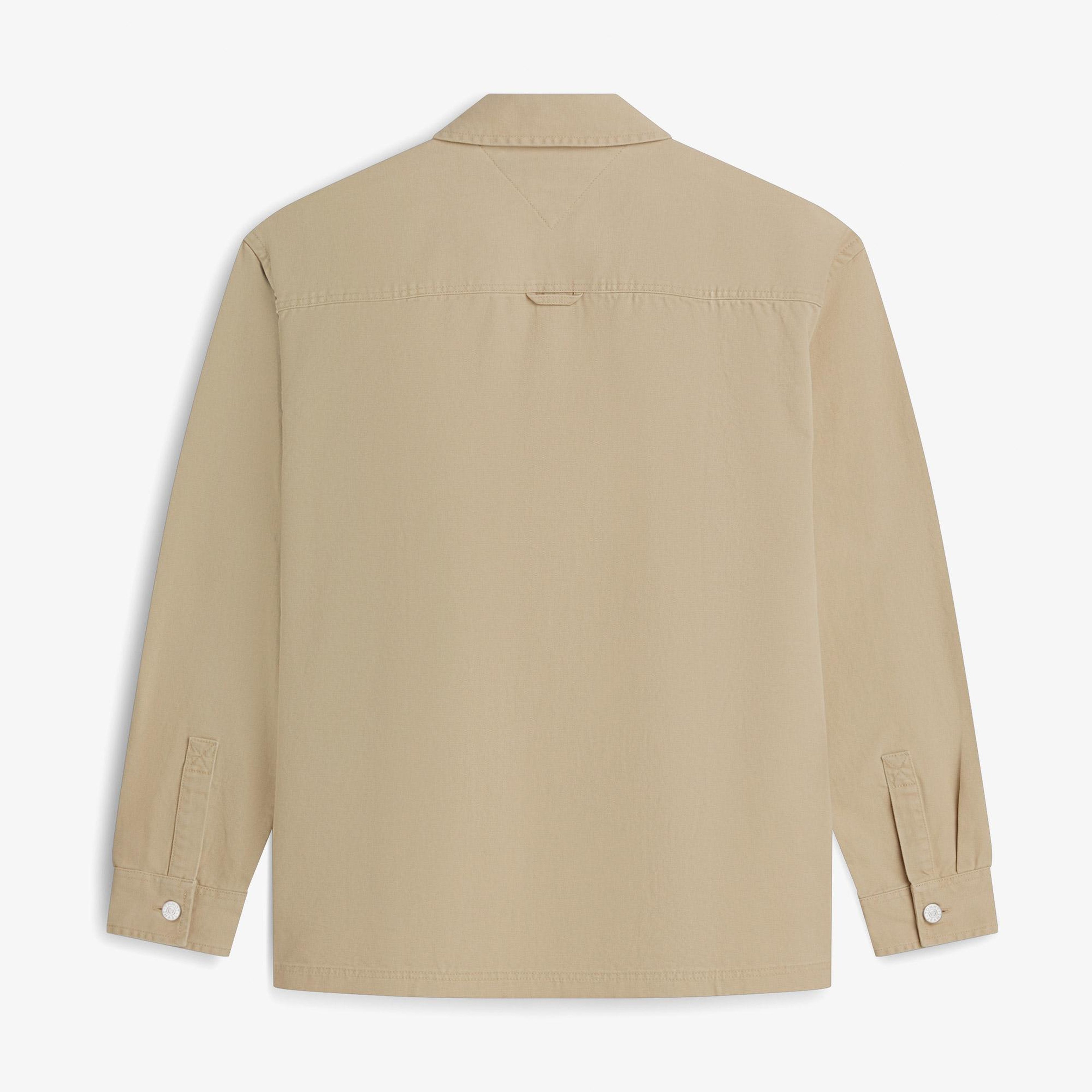 Tommy Hilfiger Essential Overshirt Ext Erkek Sarı T-Shirt
