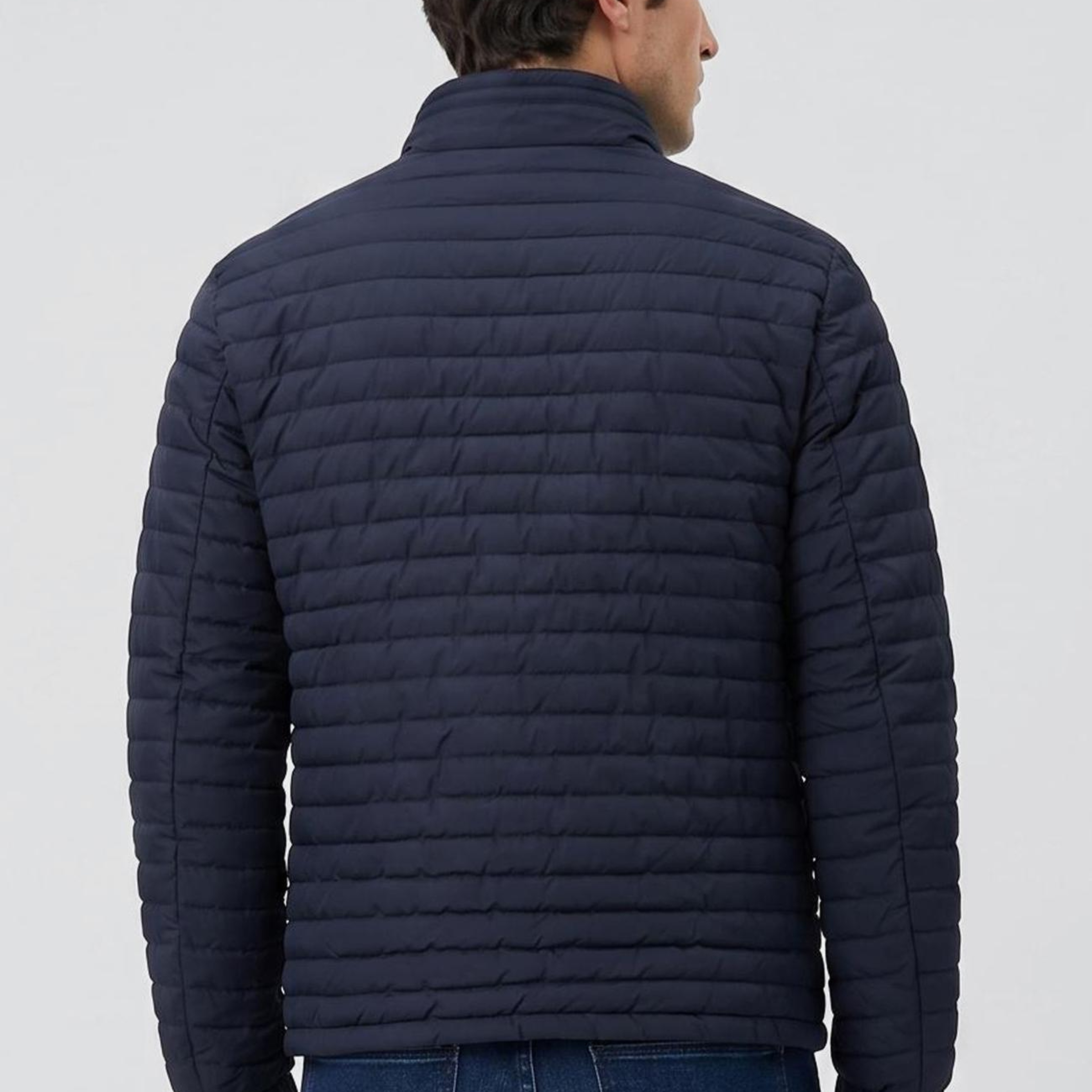 Network Erkek Lacivert Puffer Mont