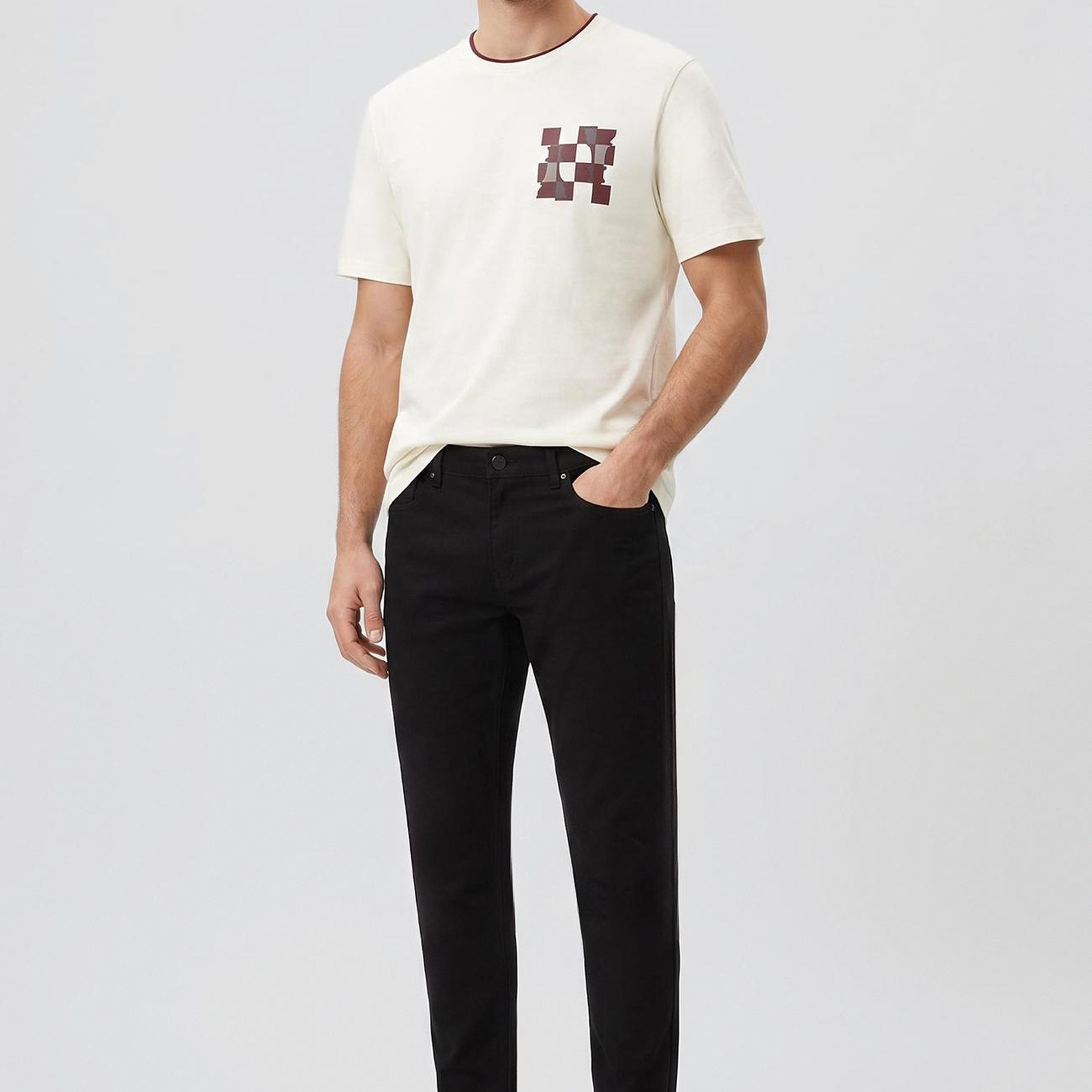 Network Erkek Siyah Casual Pantolon