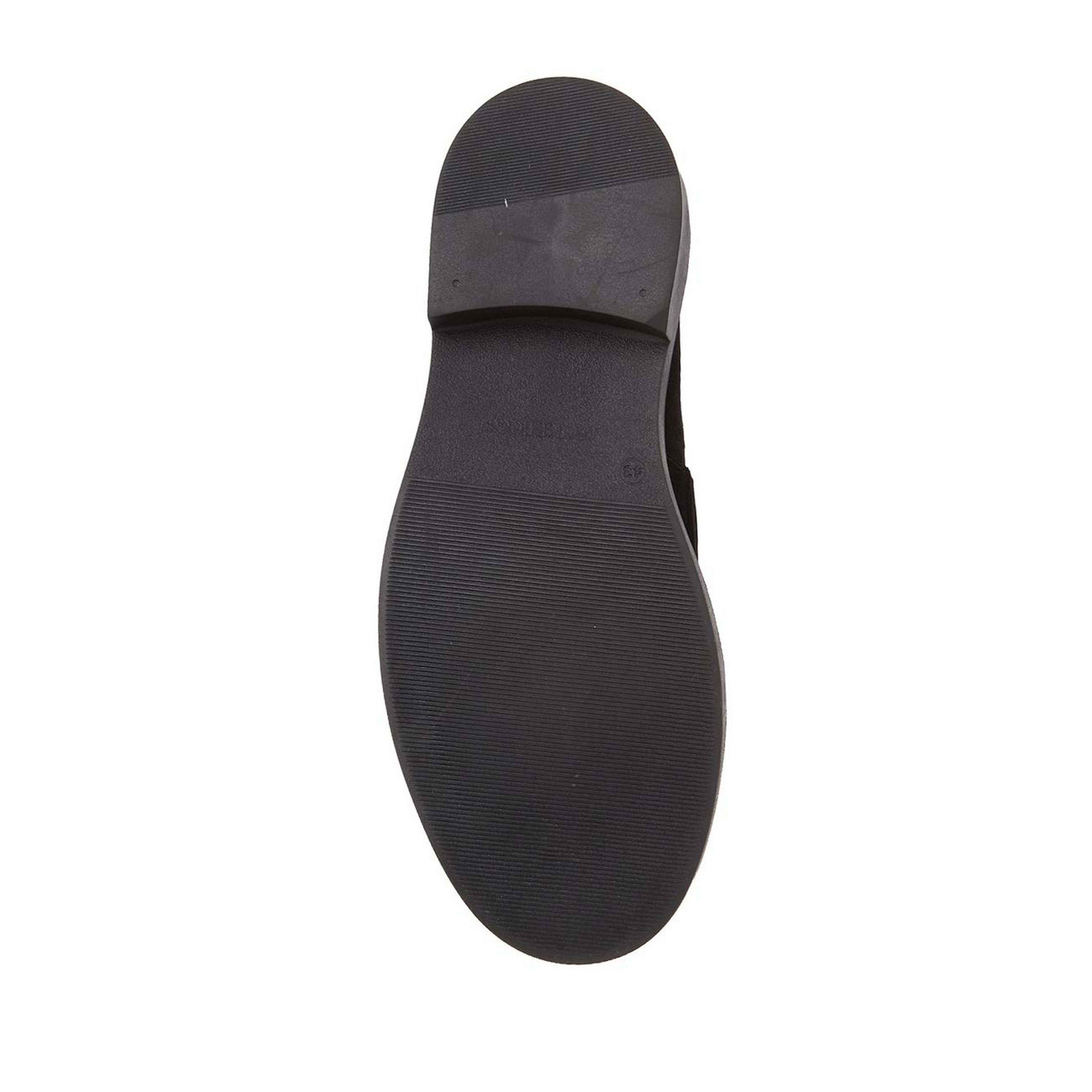 George Hogg Erkek Siyah Süet Loafer