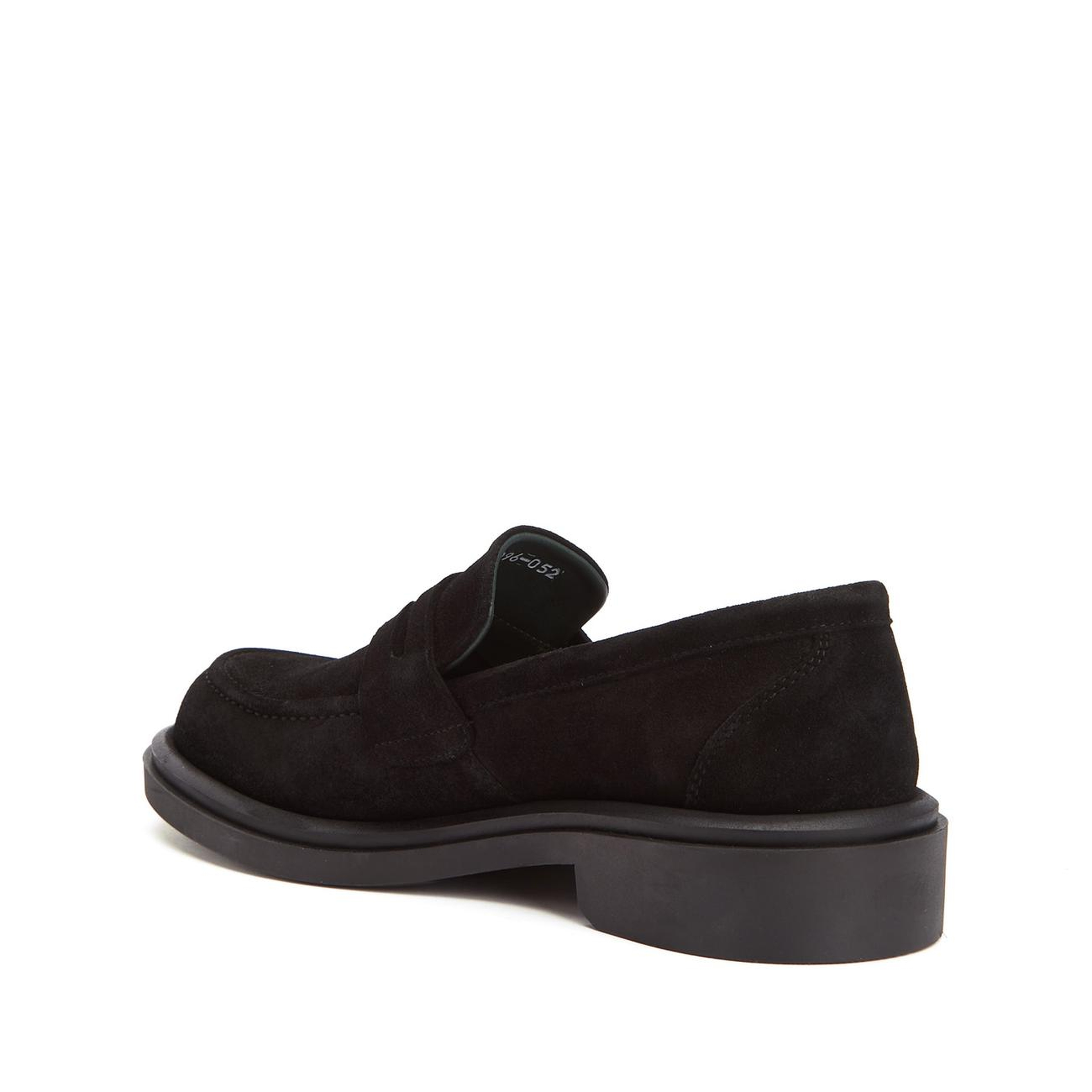 George Hogg Erkek Siyah Süet Loafer
